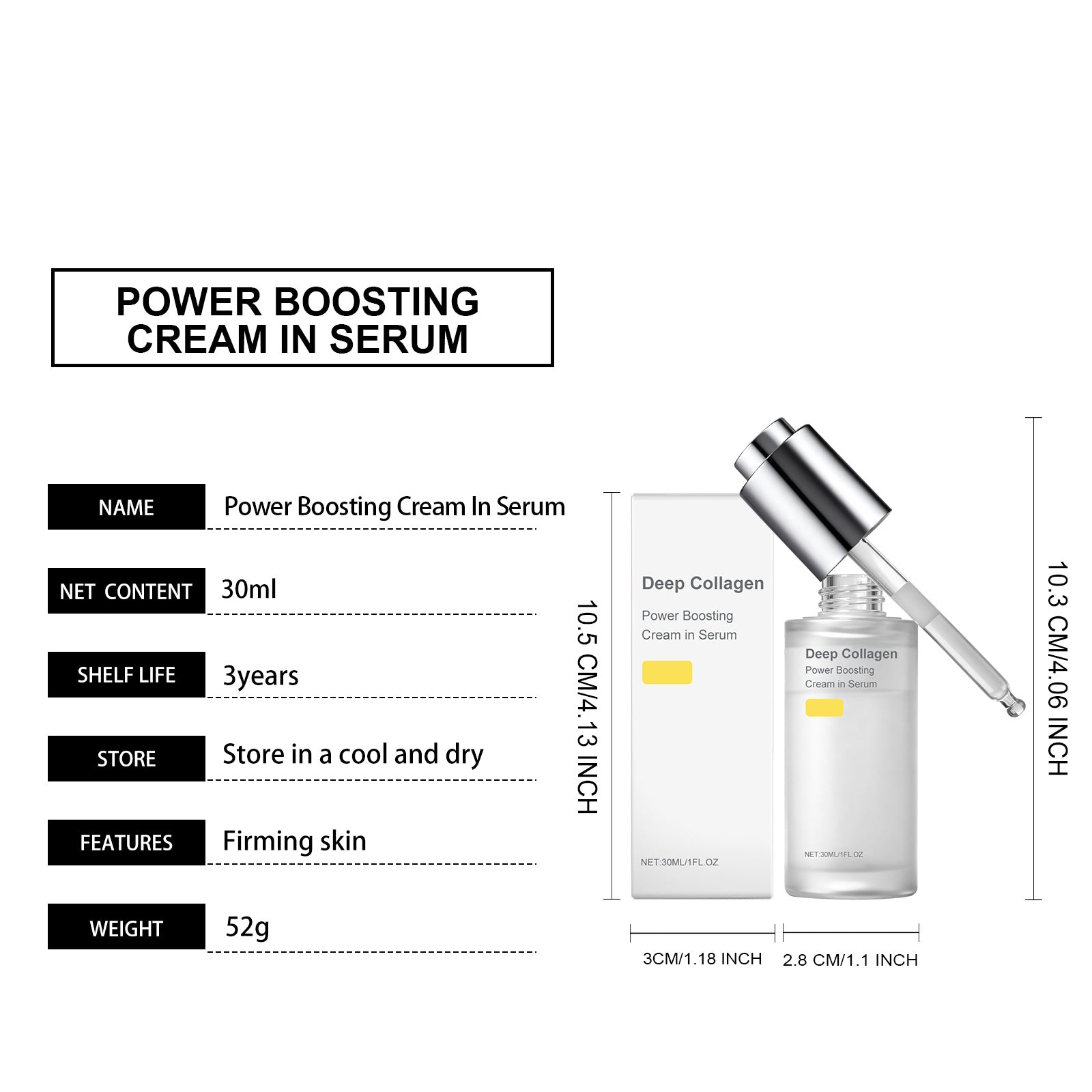 AMZ Collagen Moisturizing Essence Nourishes And Hydrates The Facial Skin