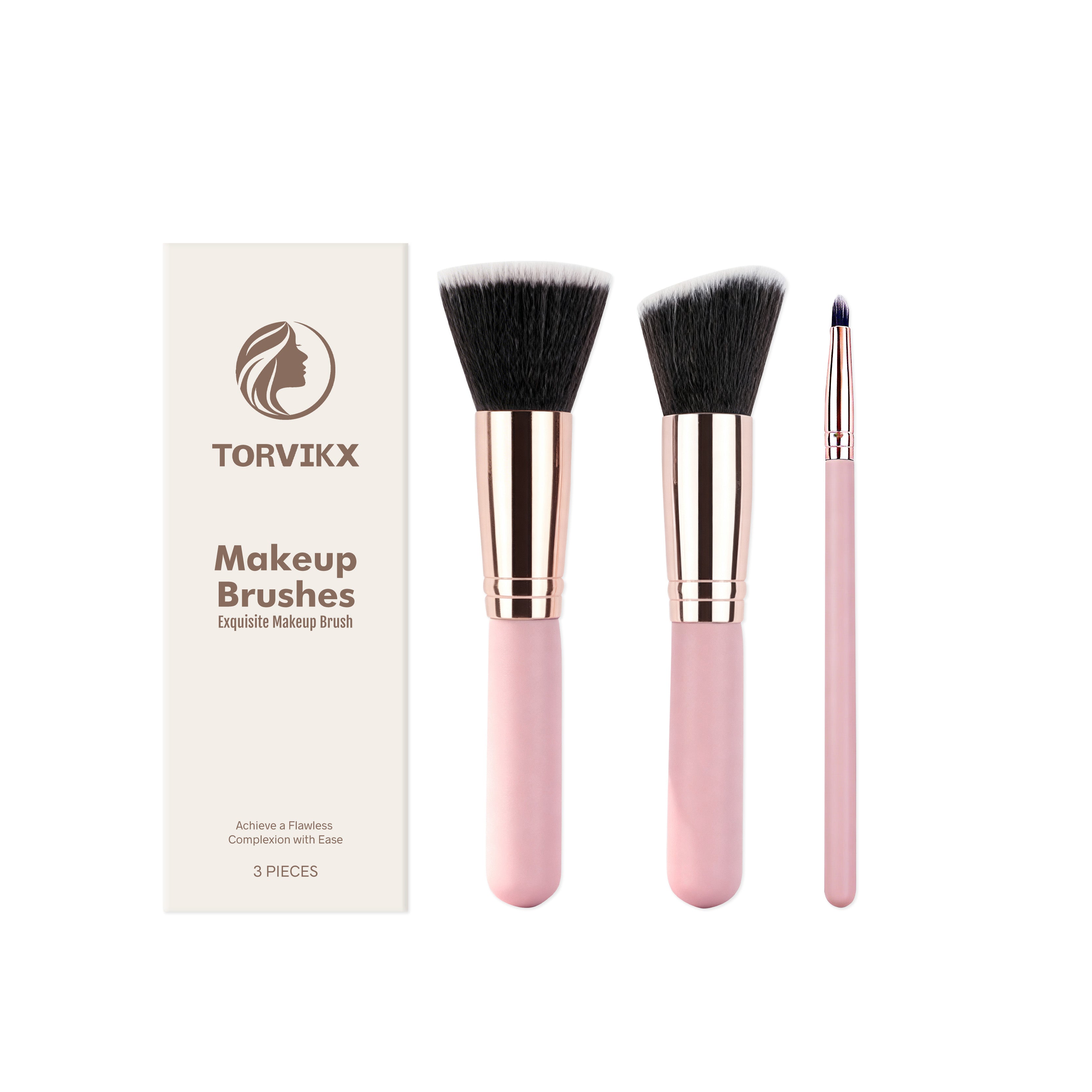 TORVIKX Traceless Makeup Brush Set