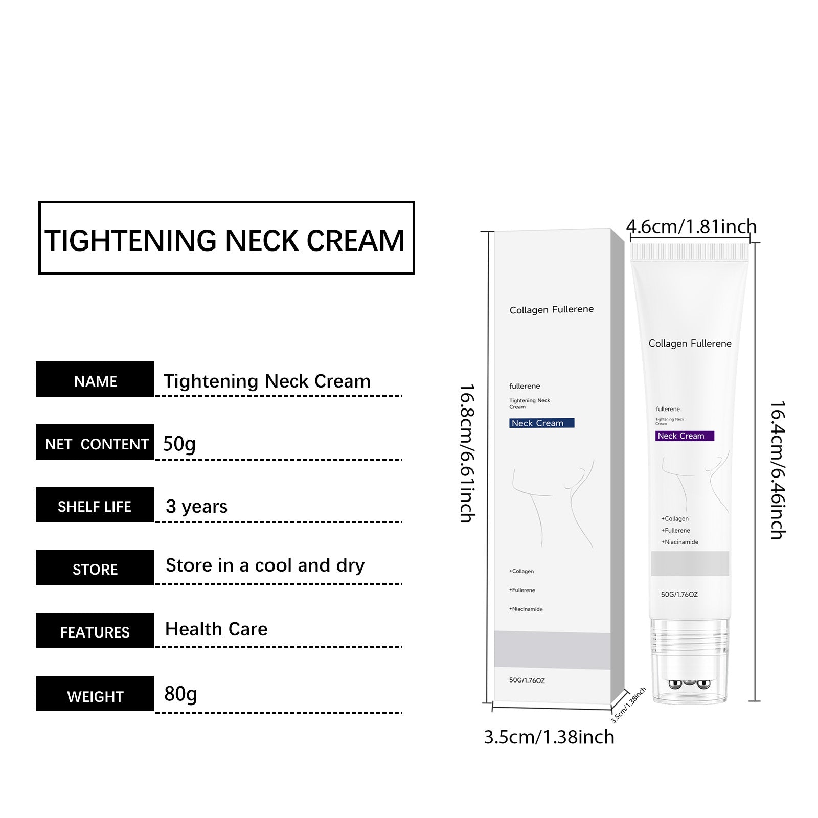 AMZ Collagen Moisturizing Neck Cream