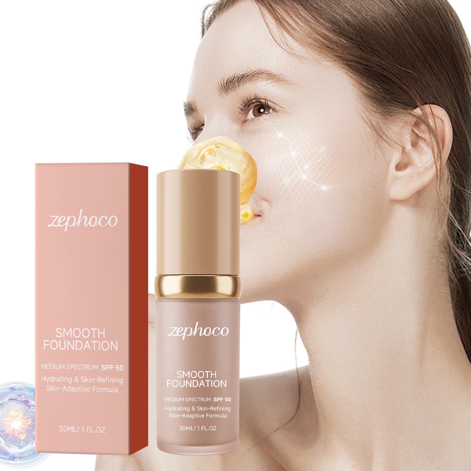 EELHOE Temperature-Protecting Foundation Liquid With A Hydrating And