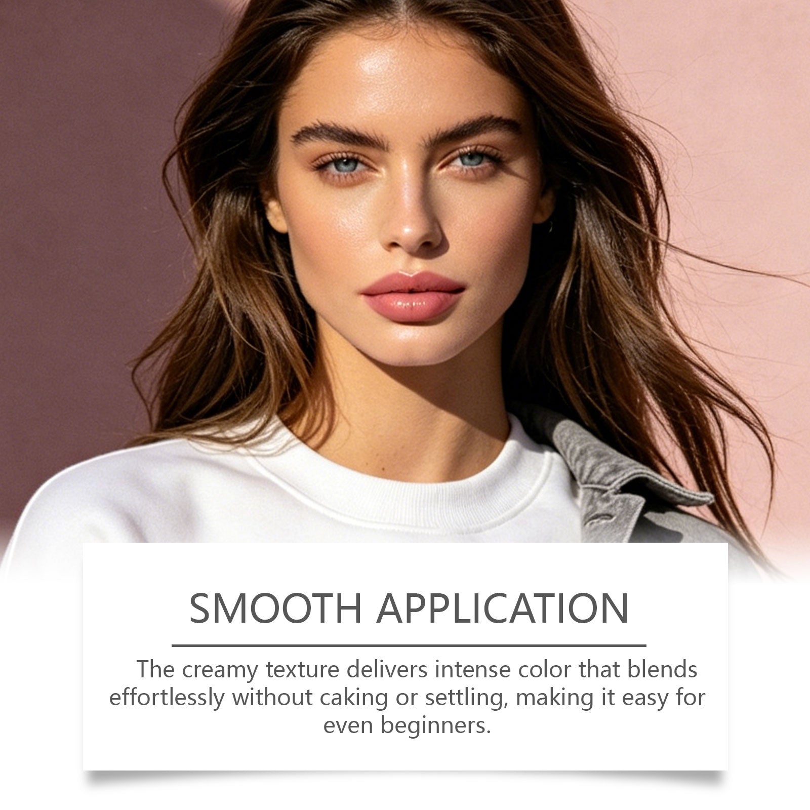 Zephoco Crystal Diamond Long-Wearing Lipstick (01#) Smooth And Fluid