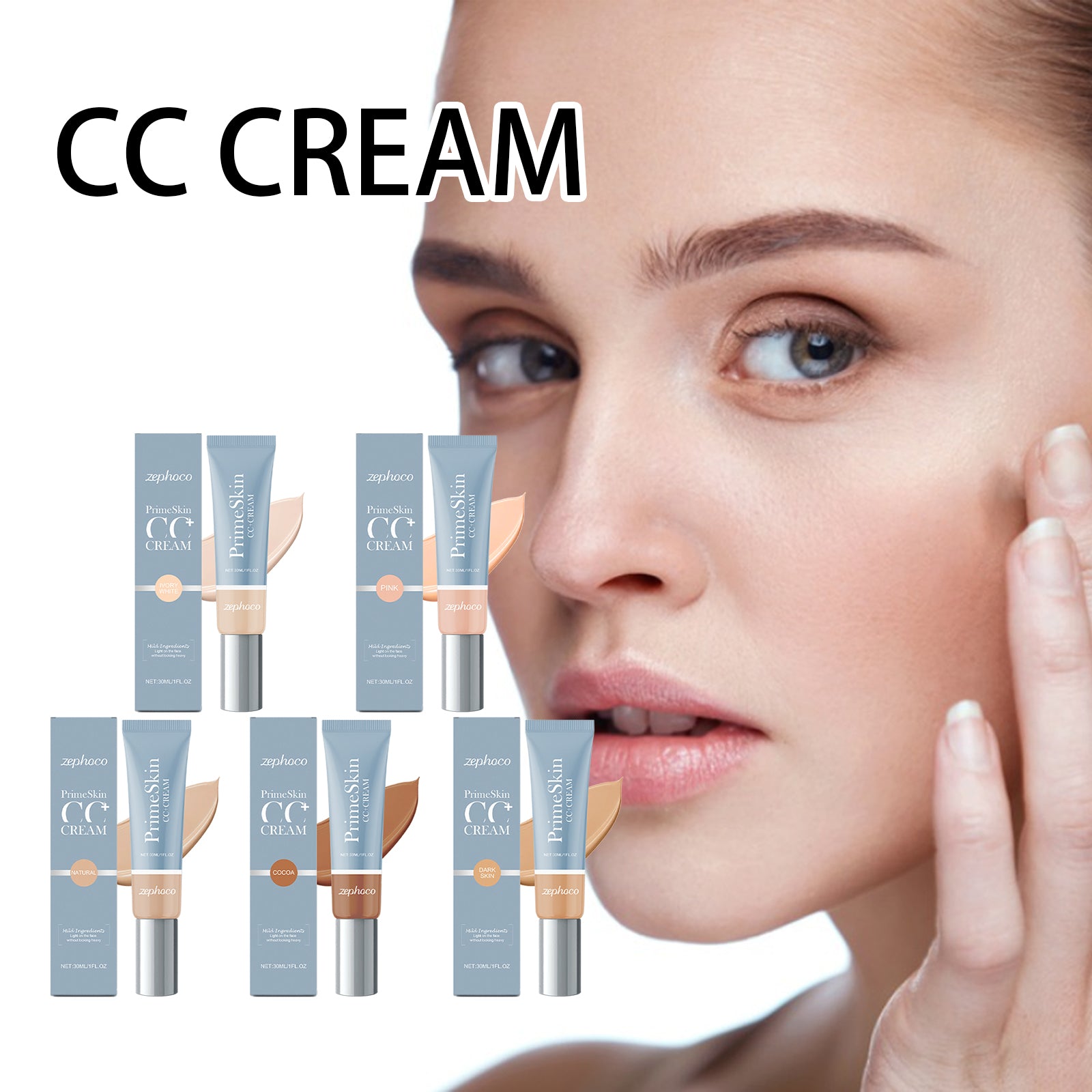 Zephoco Nourishing Light Liquid Foundation Series