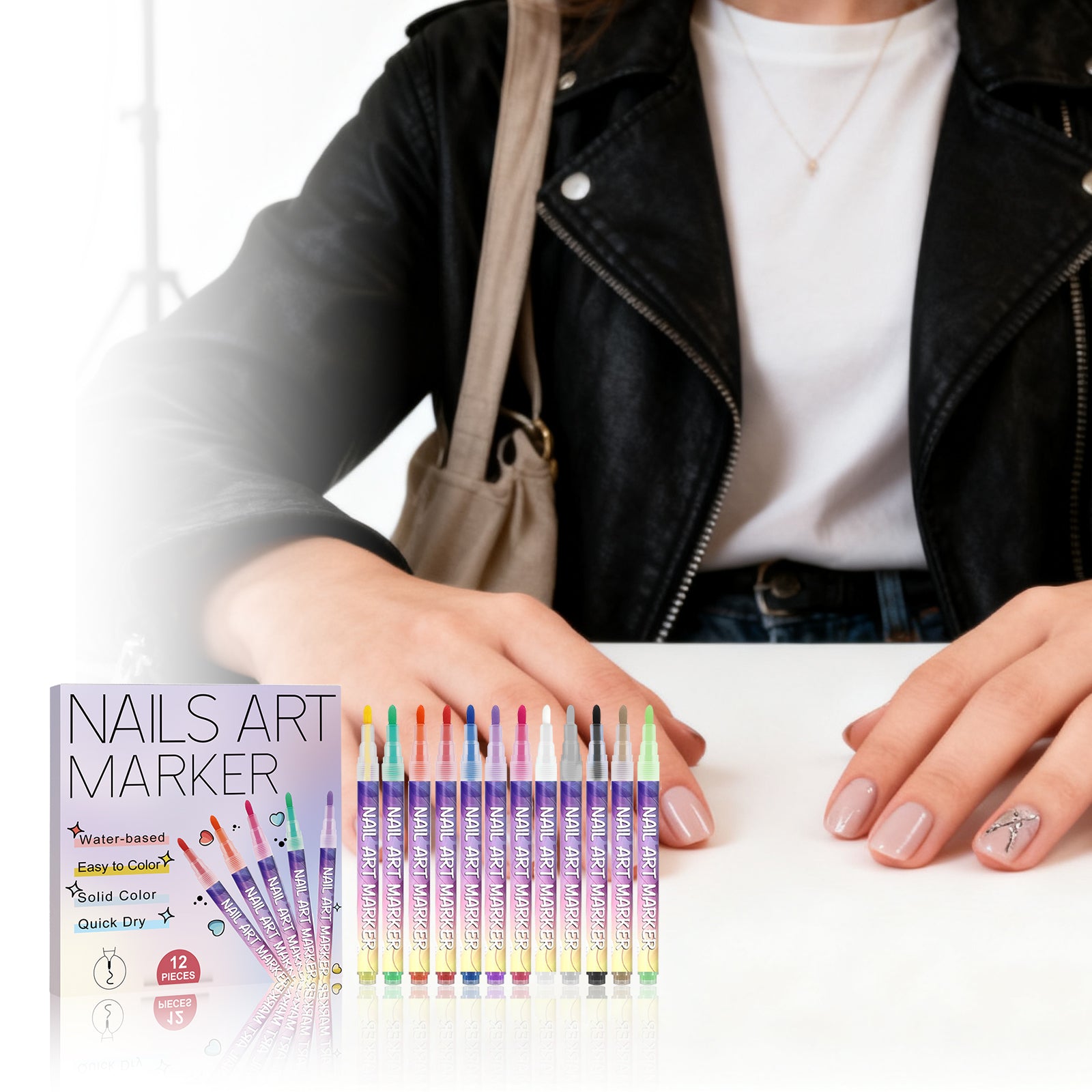 AMZ Diy Nail Art Graffiti Pen