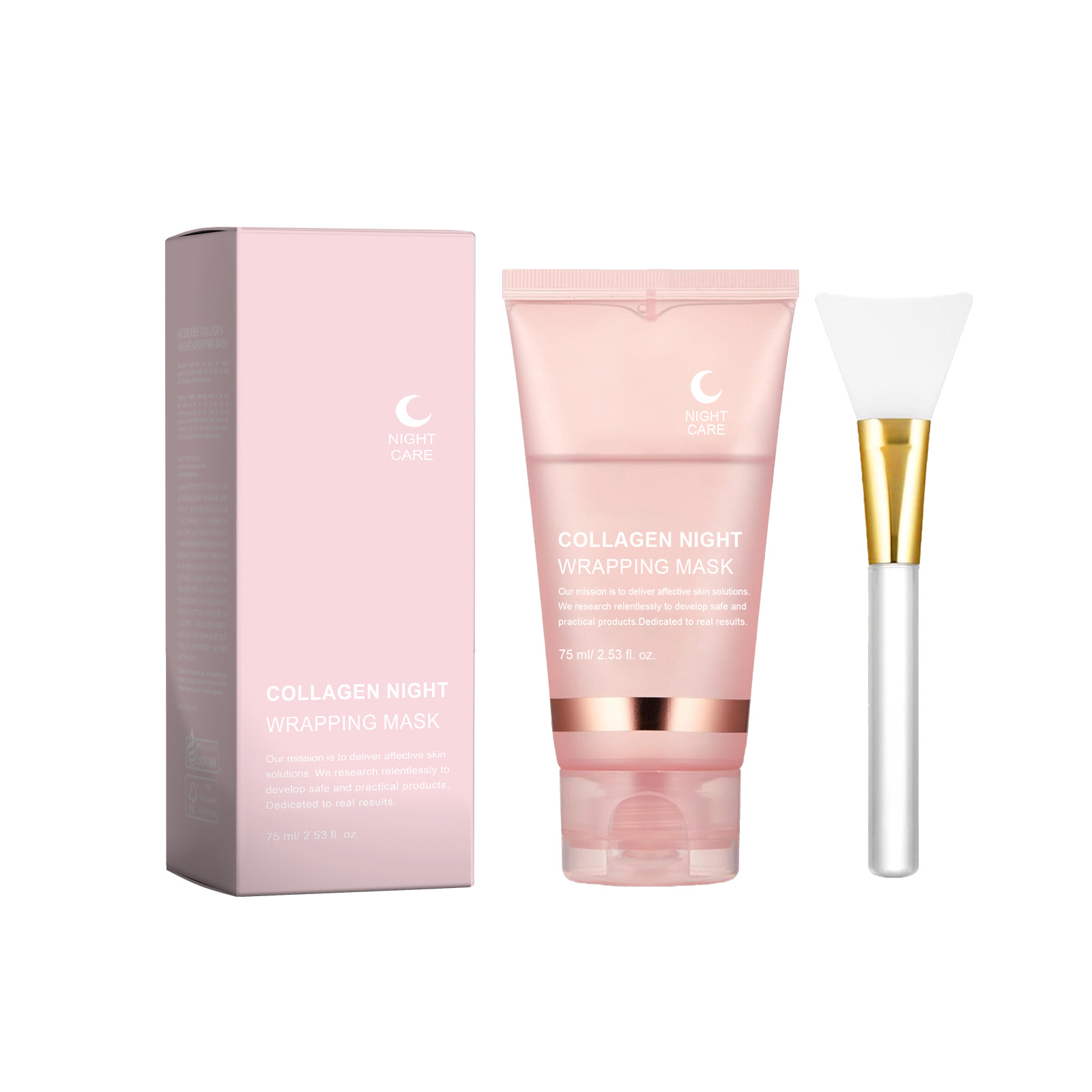 AMZ Collagen Peel Mask Gently Cleanses Face