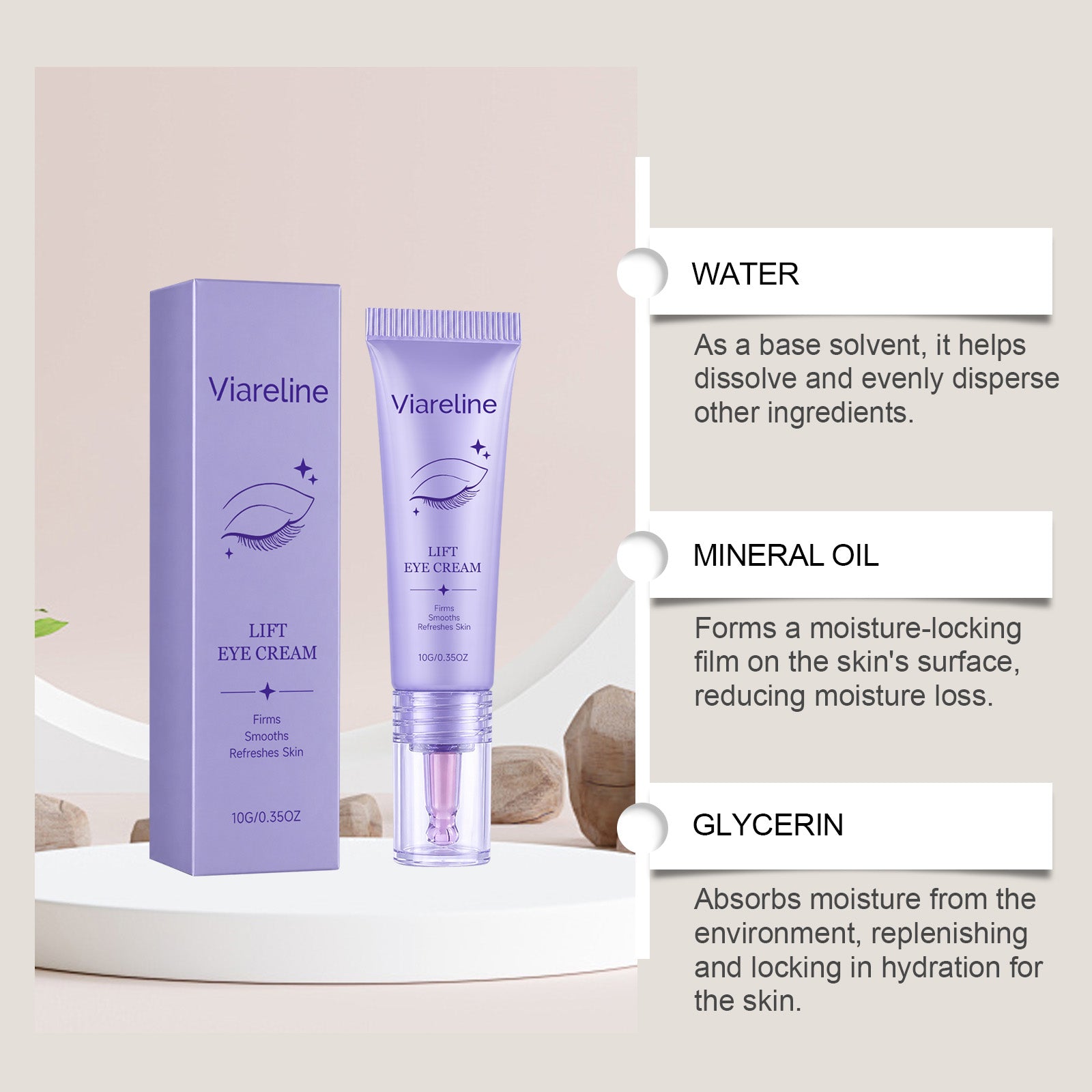 Viareline Collagen Moisturizing Eye Cream