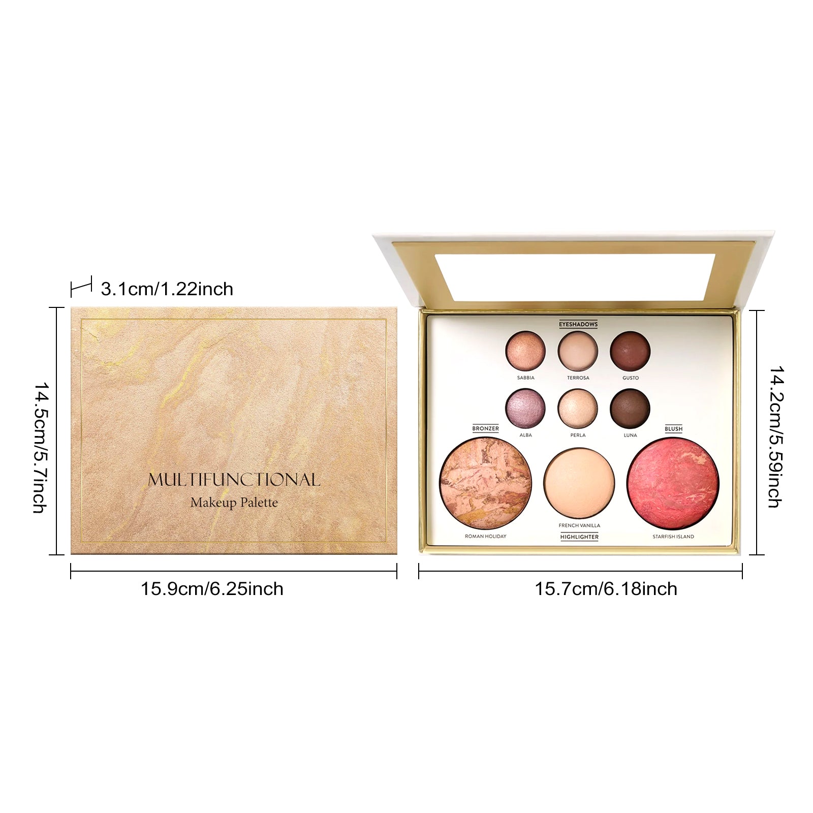 AMZ A Multi-Functional Makeup Palette