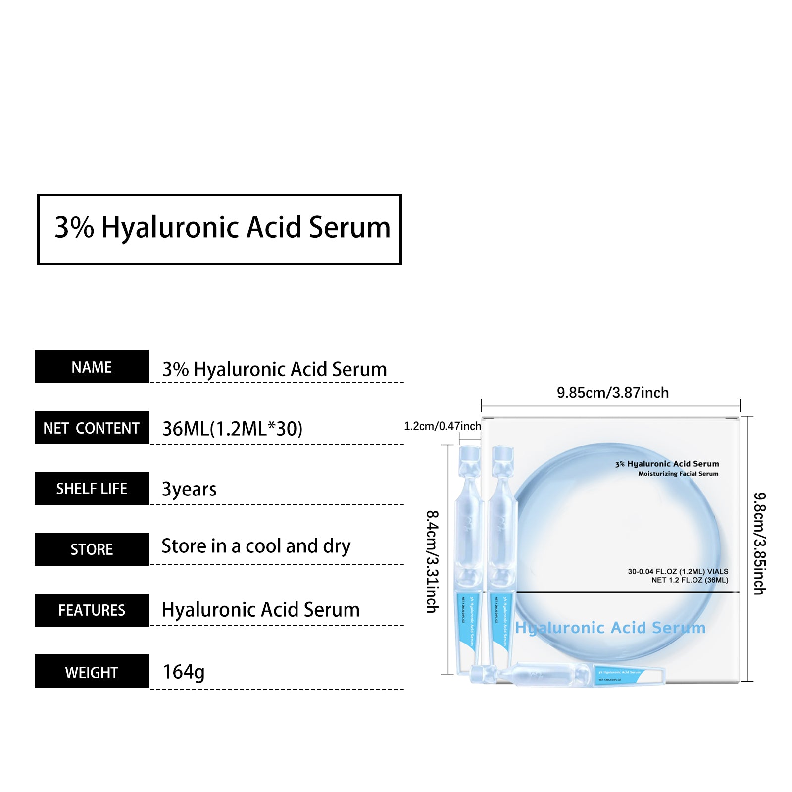 Hoygi Hydrating Essence With Hyaluronic Acid