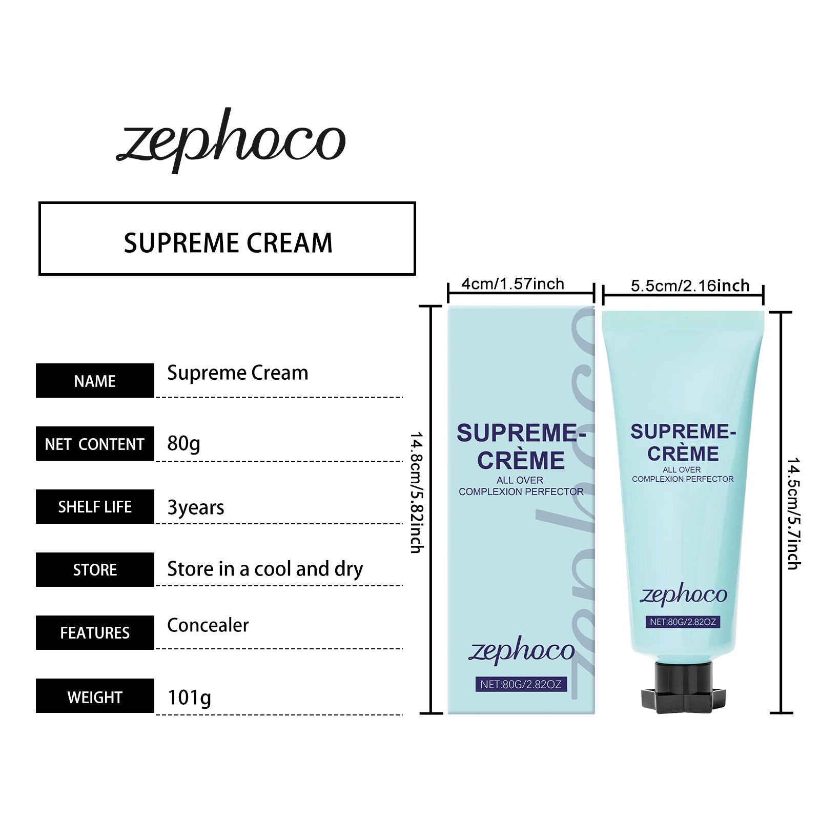 Zephoco Creme Concealer