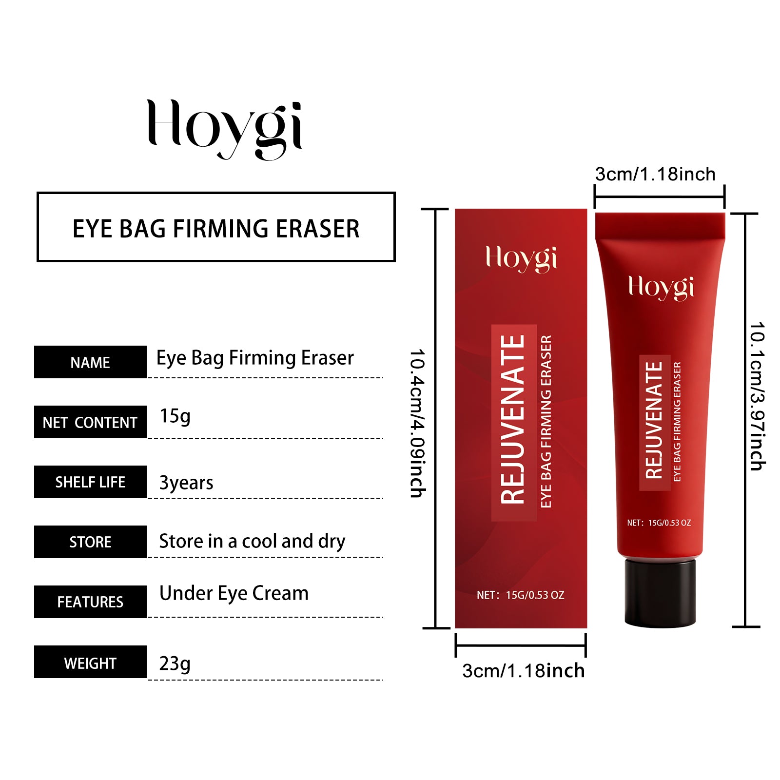 Hoygi Eye Moisturizing Gel Gently Nourishes The Skin Around The Eyes And