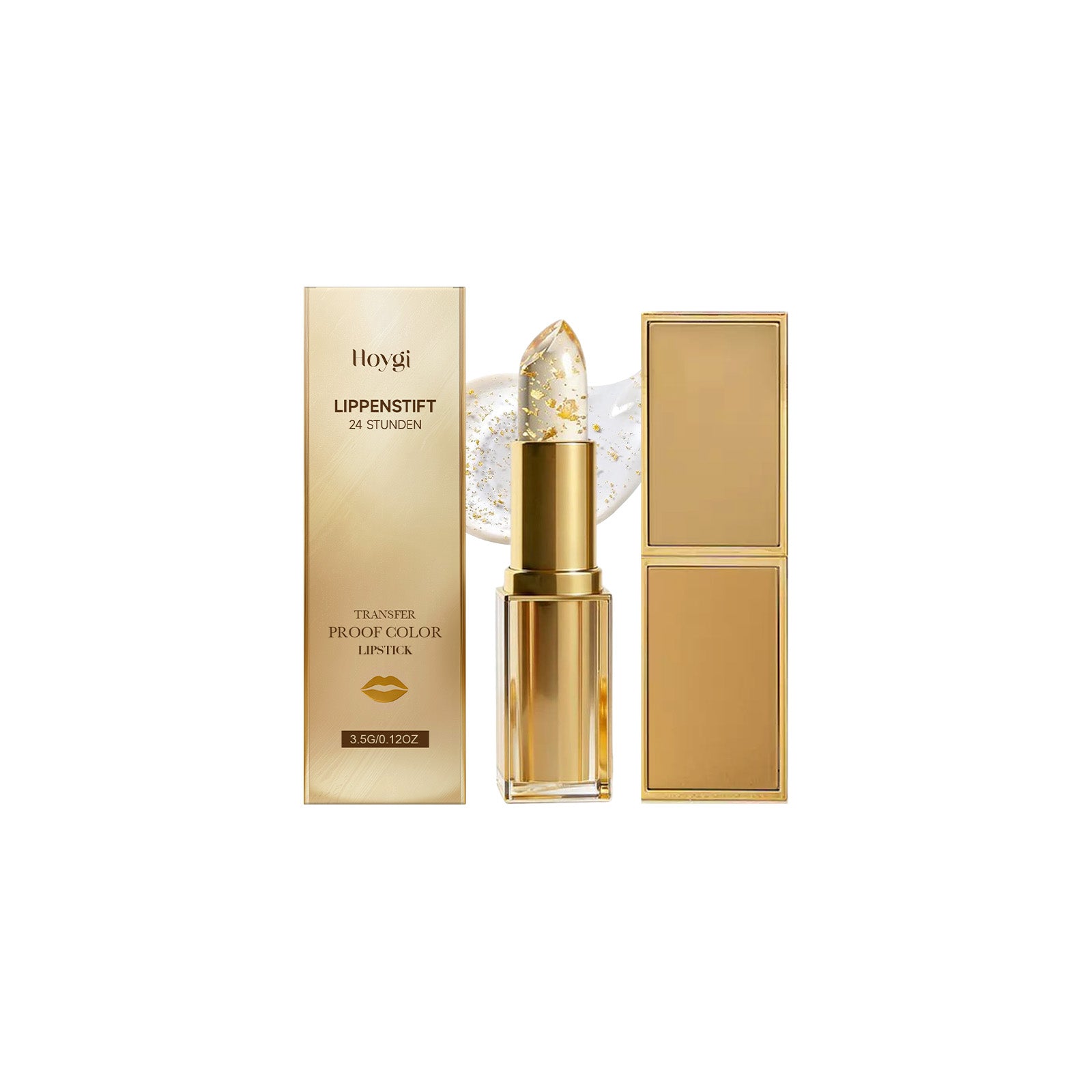 Hoygi Gold Leaf Color-Changing Lip Balm