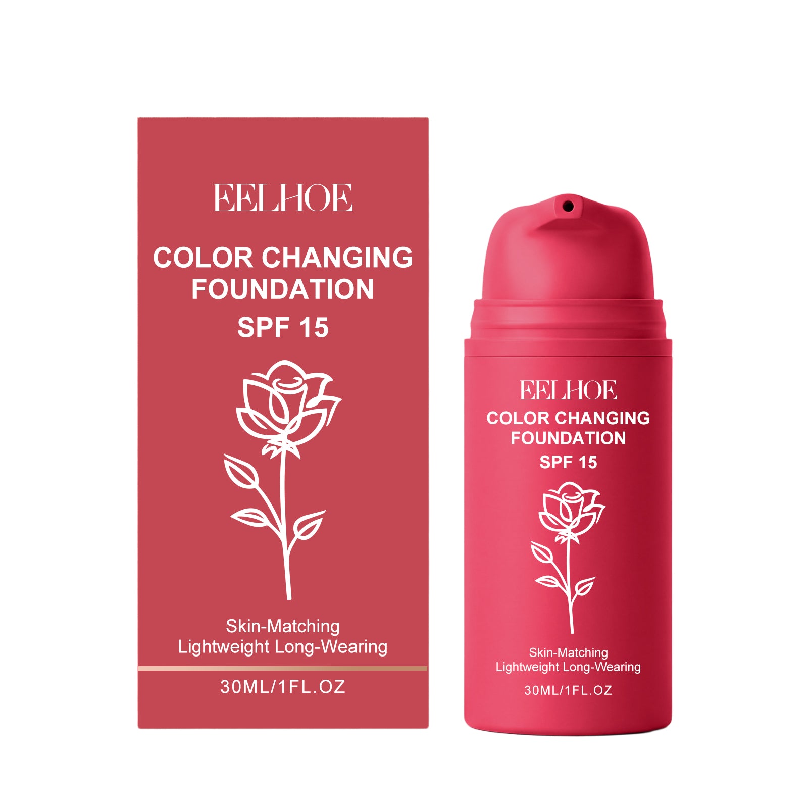 EELHOE Warm Temperature Color Blending Foundation (Natural Shade)