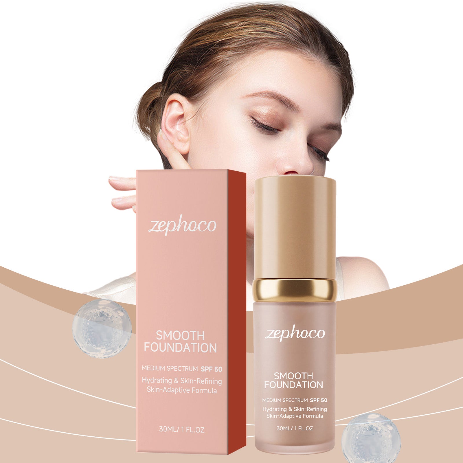EELHOE Temperature-Protecting Foundation Liquid With A Hydrating And