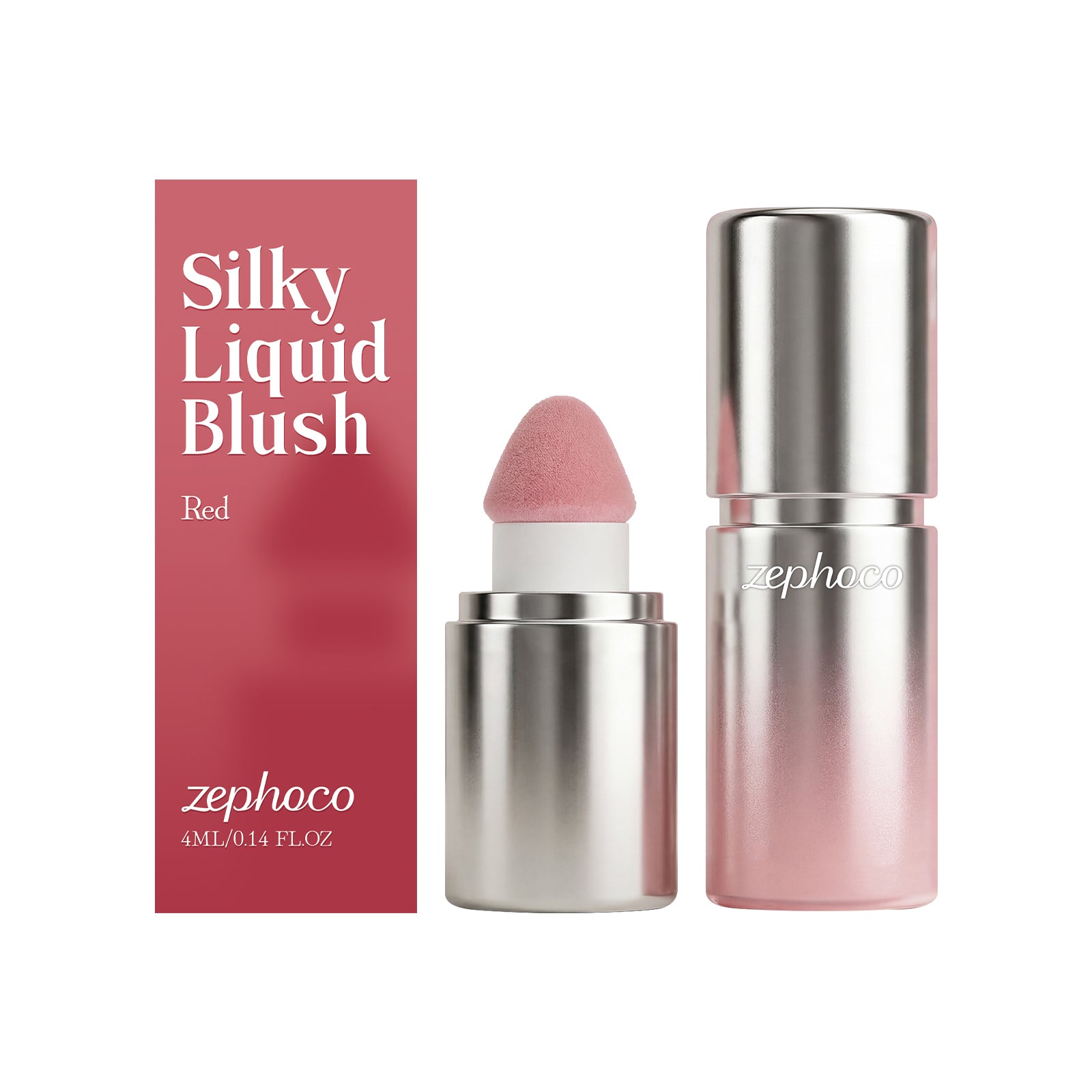 Zephoco Red Smooth Liquid Blush