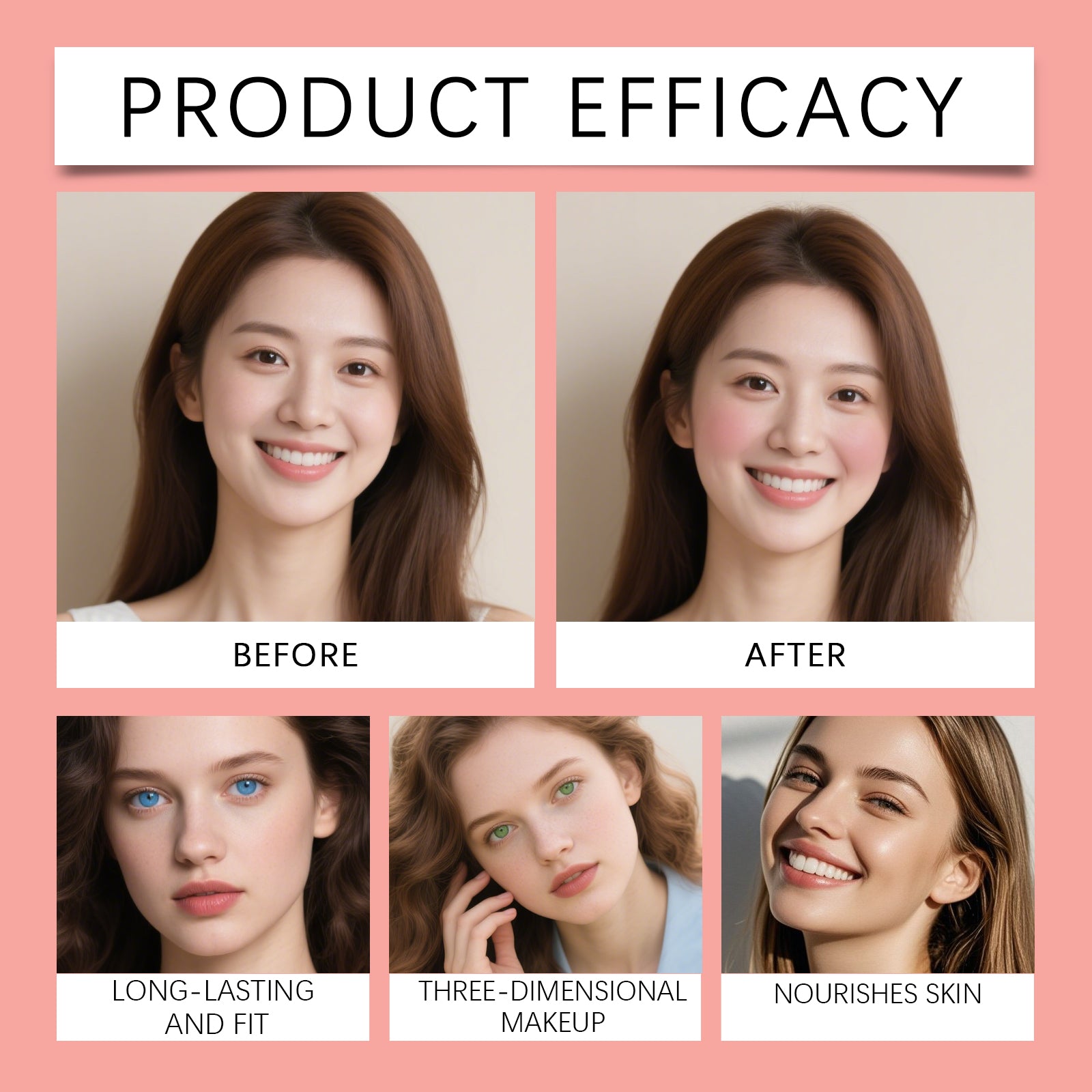 Zephoco Red Smooth Liquid Blush