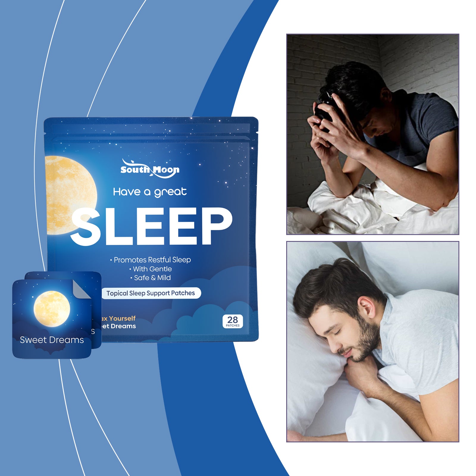 South Moon Sleep Care Patch: A Portable Patch For Daily Care