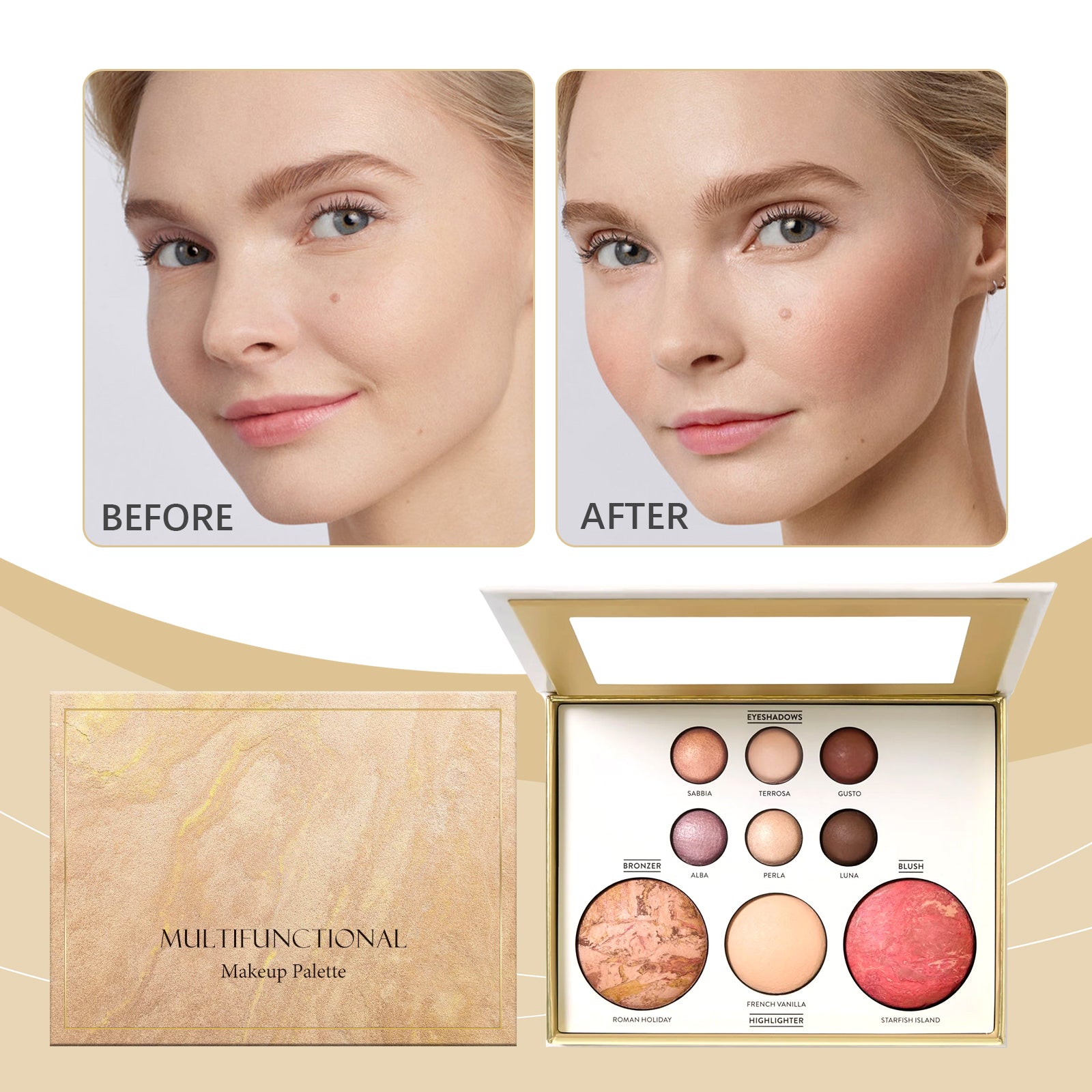 AMZ A Multi-Functional Makeup Palette