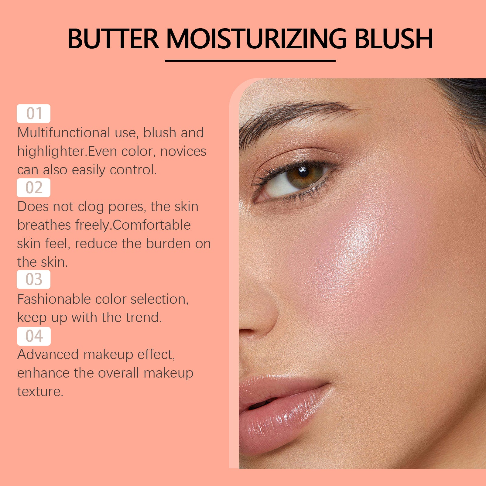 EELHOE Butter Moisturizing Blush