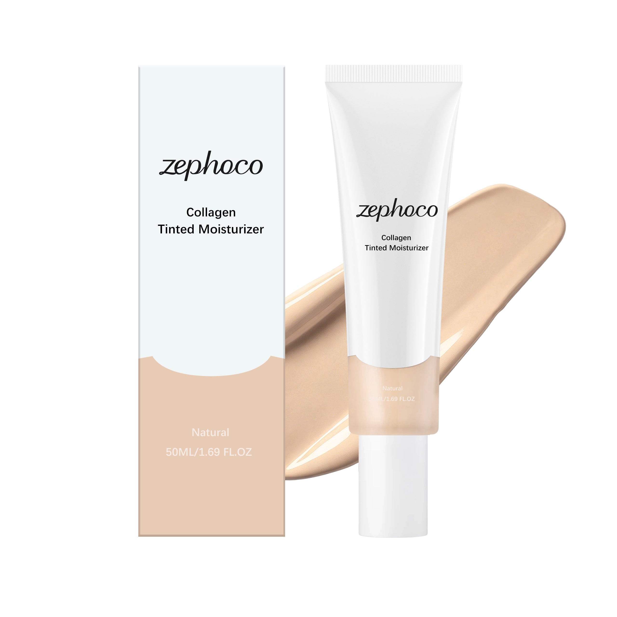 Zephoco Moisturizing Hydrating Cream (Natural Color) Natural Concealer For