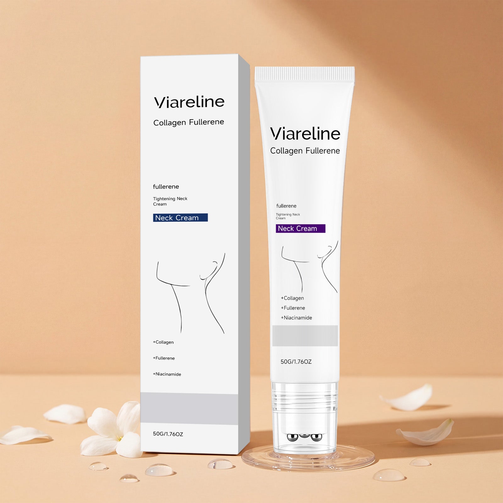 Viareline Collagen Moisturizing Neck Cream
