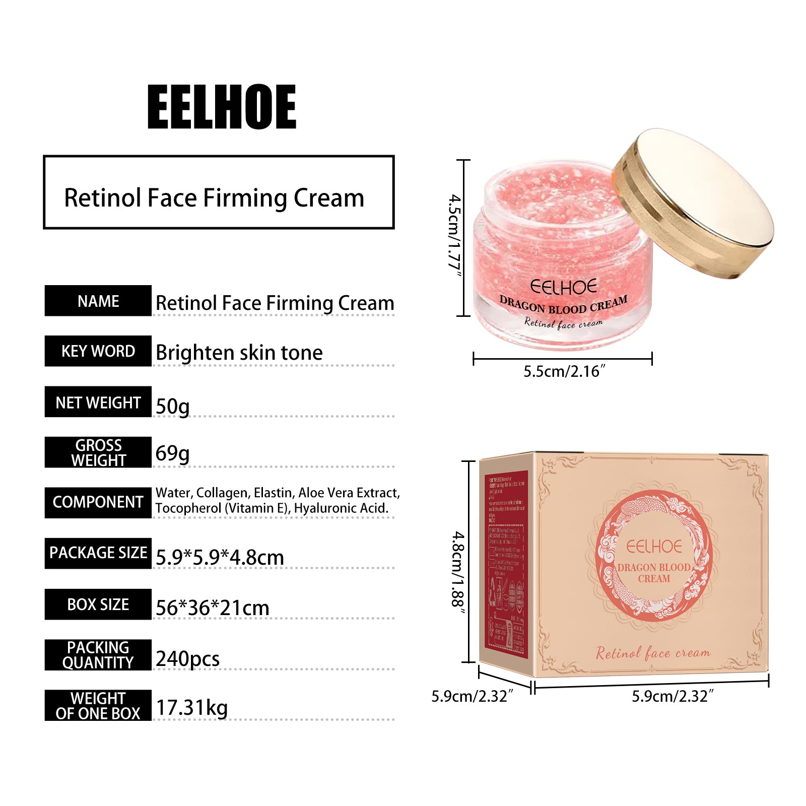 EELHOE Retinol Cream