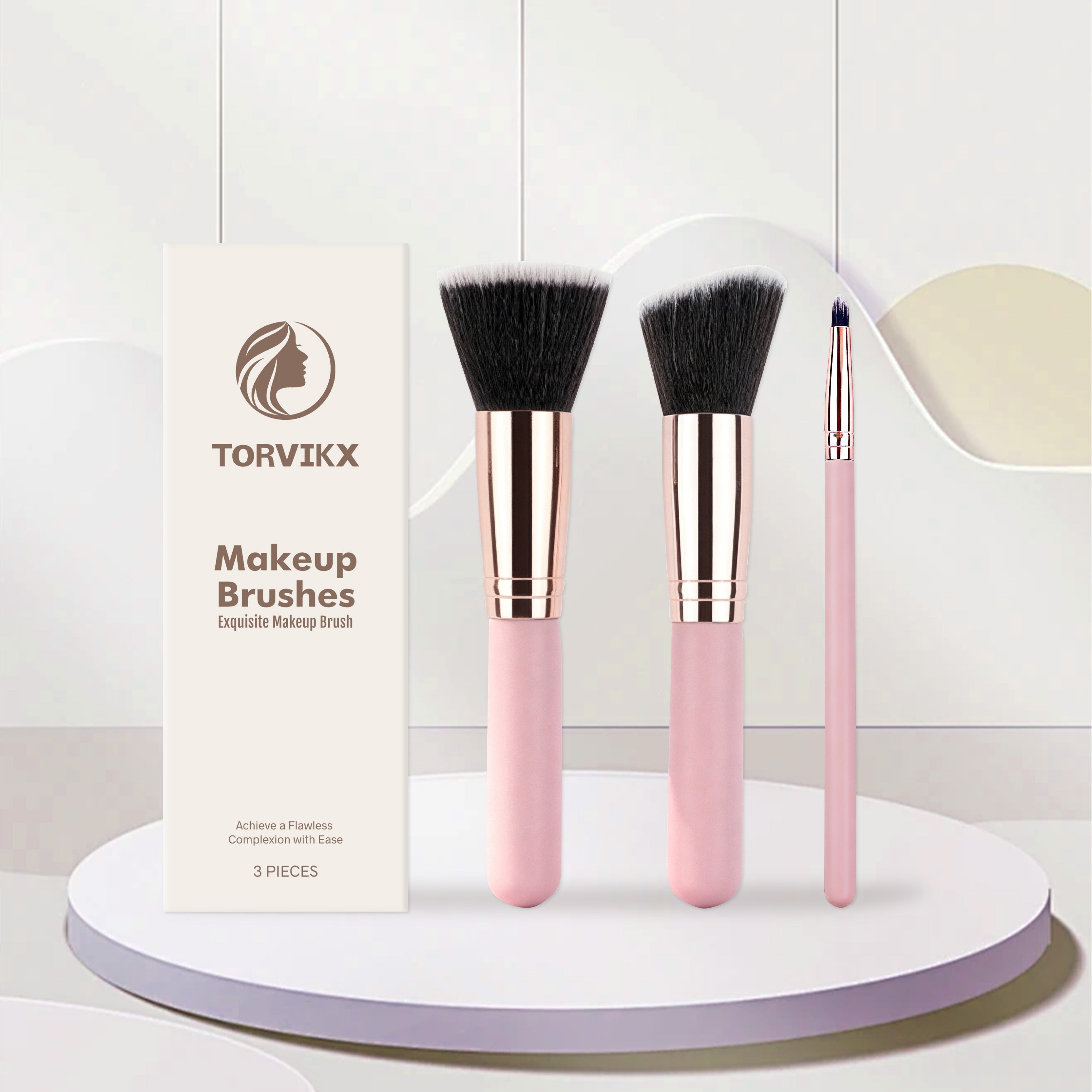 TORVIKX Traceless Makeup Brush Set