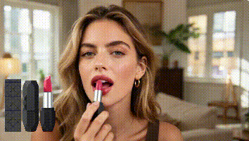 Zephoco Crystal Diamond Long-Wearing Lipstick (06#) Smooth And Fluid