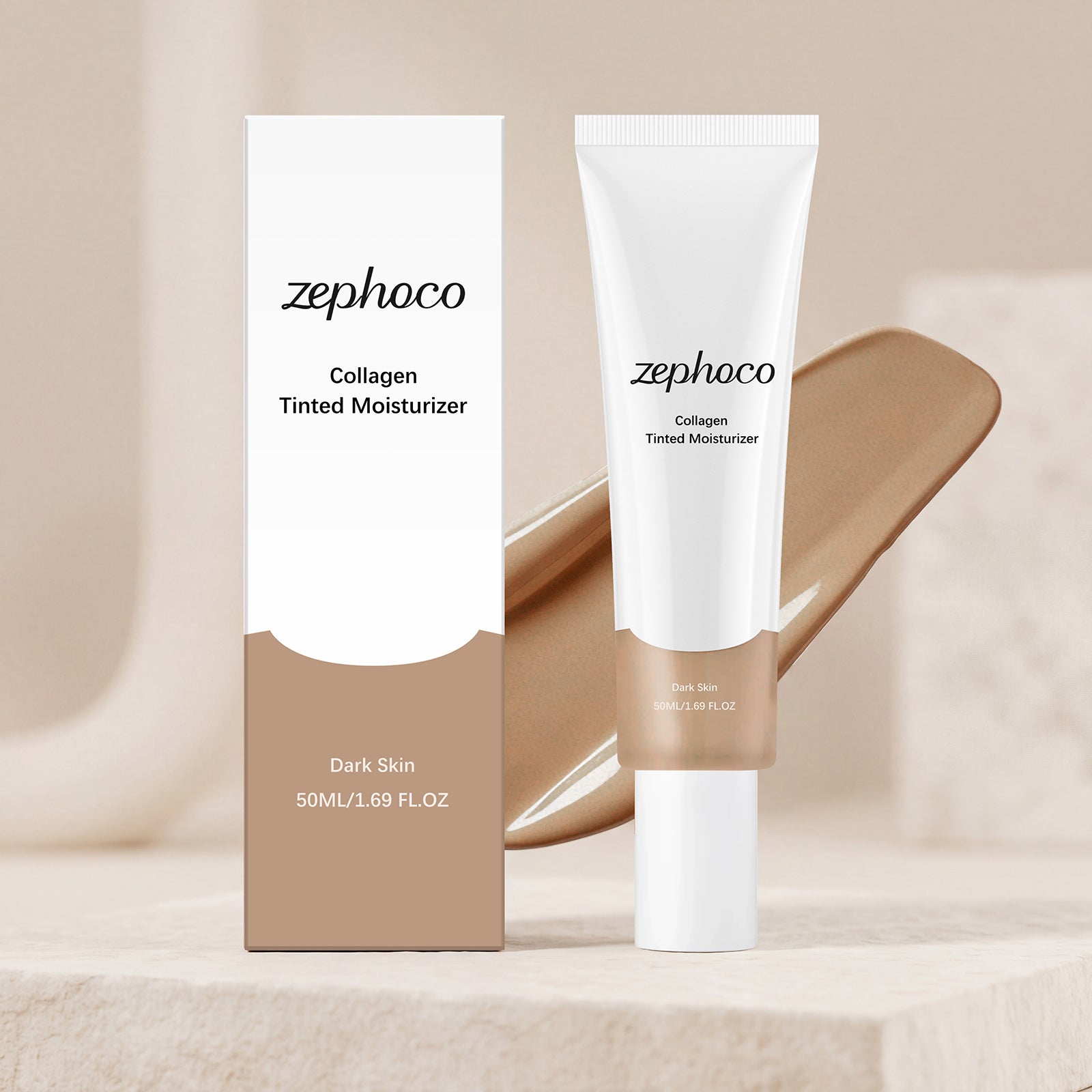 Zephoco Moisturizing And Hydrating Cream (Dark Skin Tone) Replenishing