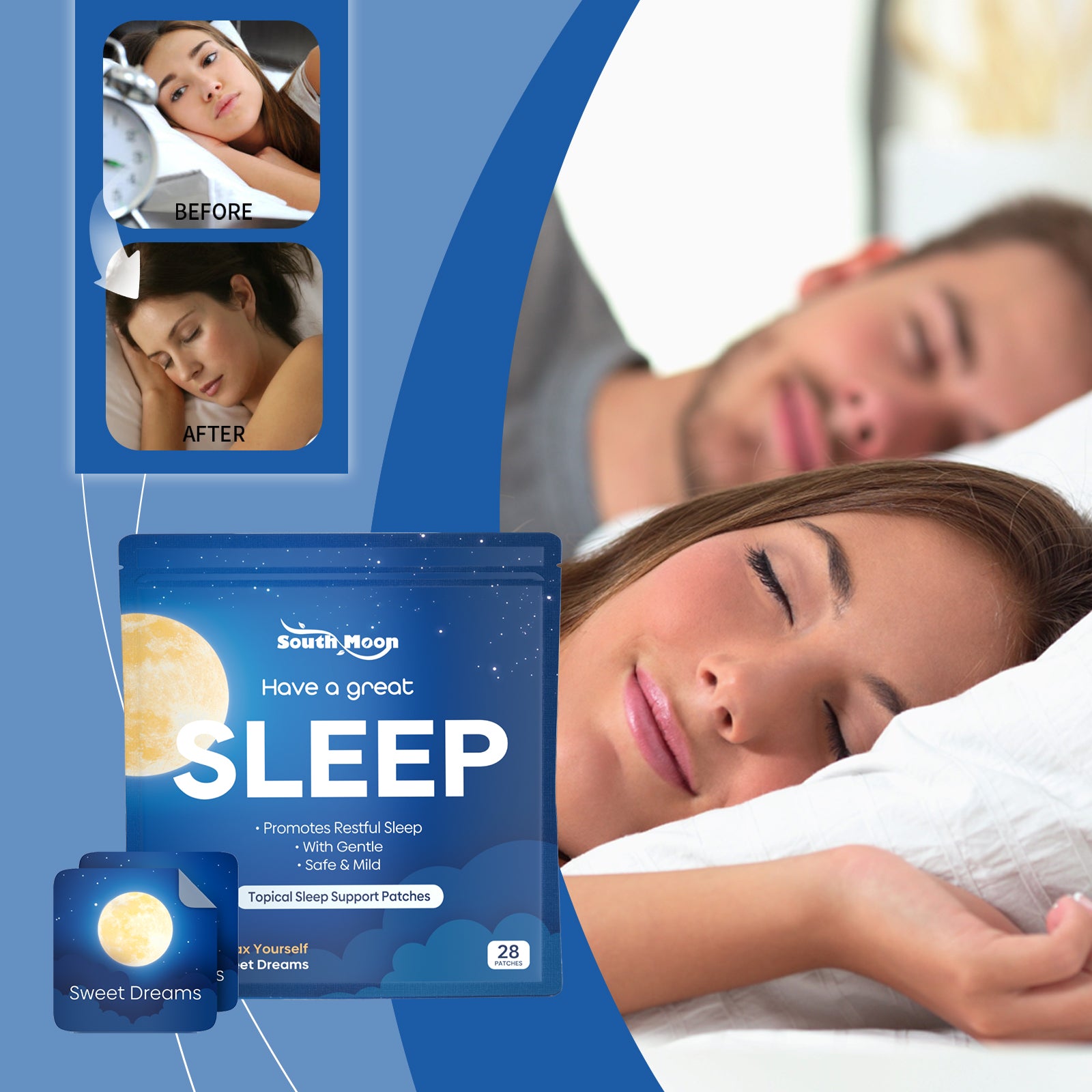 South Moon Sleep Care Patch: A Portable Patch For Daily Care