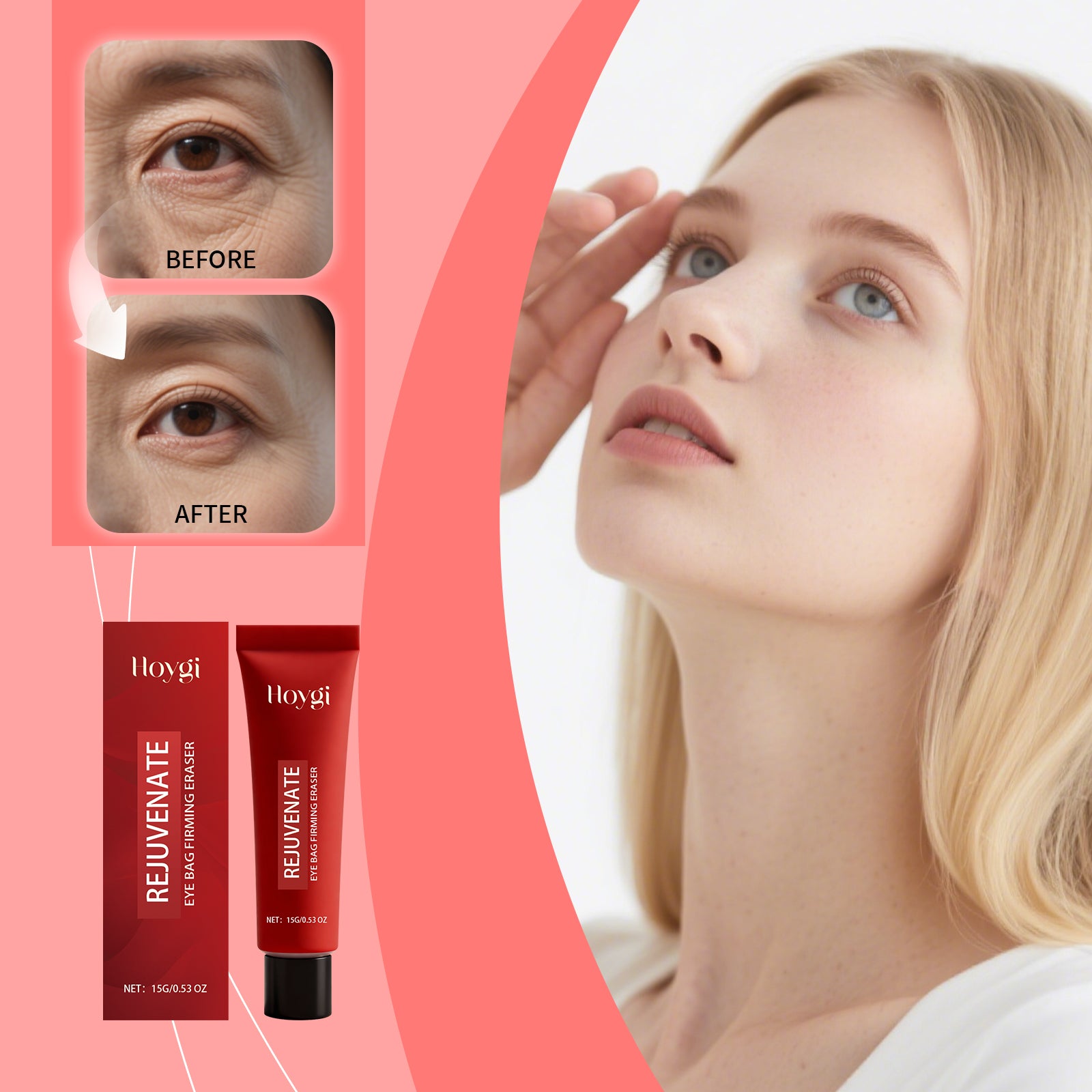 Hoygi Eye Moisturizing Gel Gently Nourishes The Skin Around The Eyes And