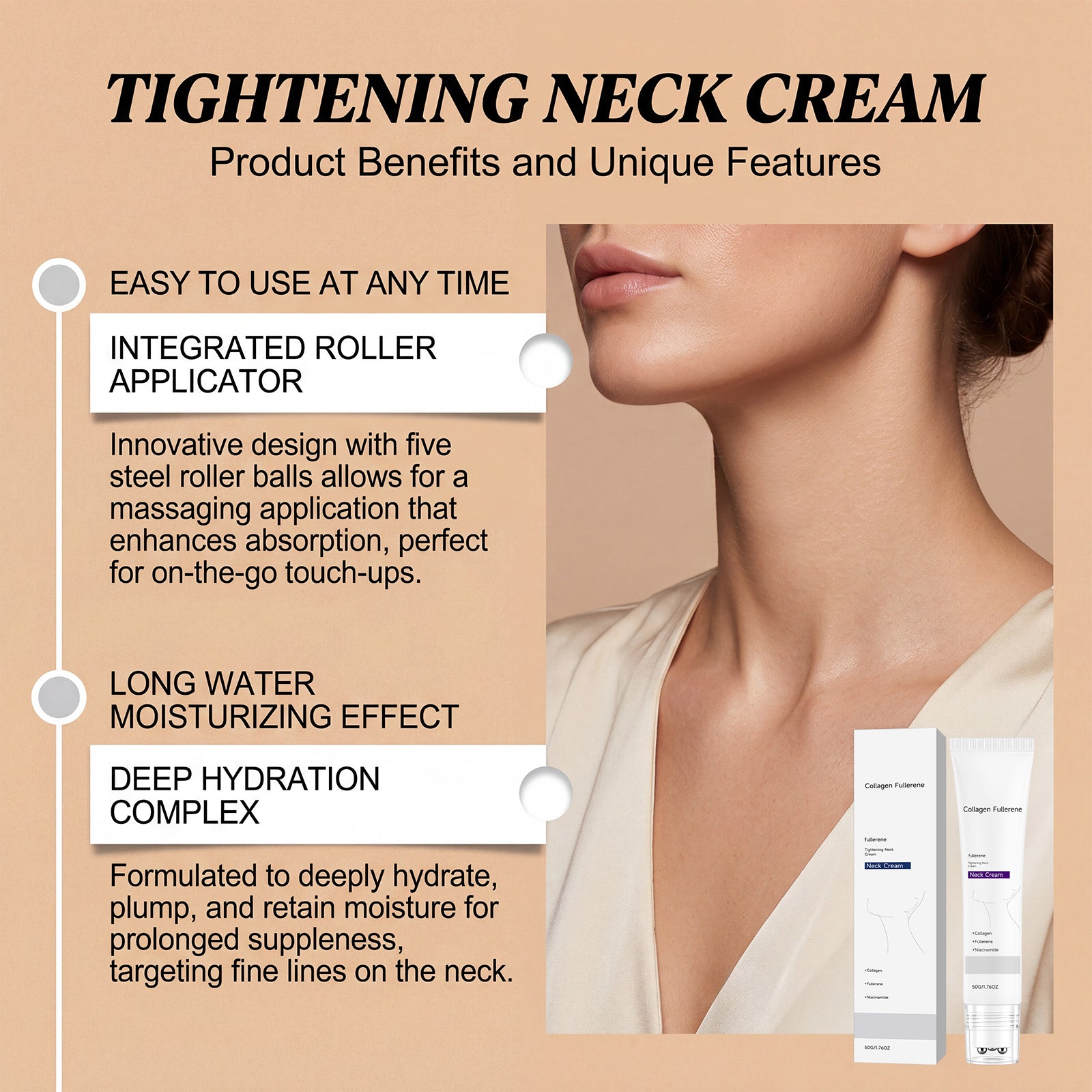 AMZ Collagen Moisturizing Neck Cream
