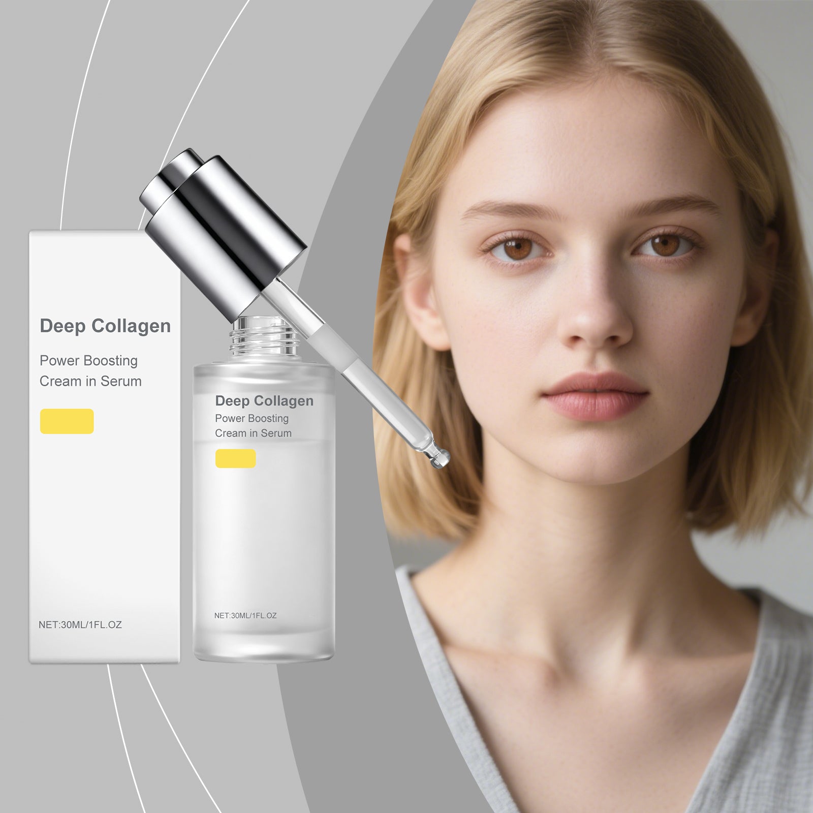 AMZ Collagen Moisturizing Essence Nourishes And Hydrates The Facial Skin