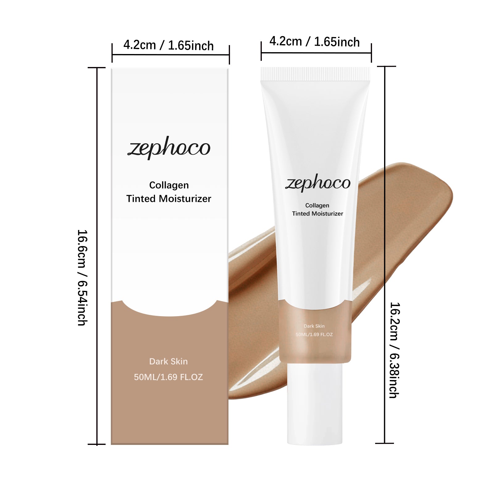 Zephoco Moisturizing And Hydrating Cream (Dark Skin Tone) Replenishing