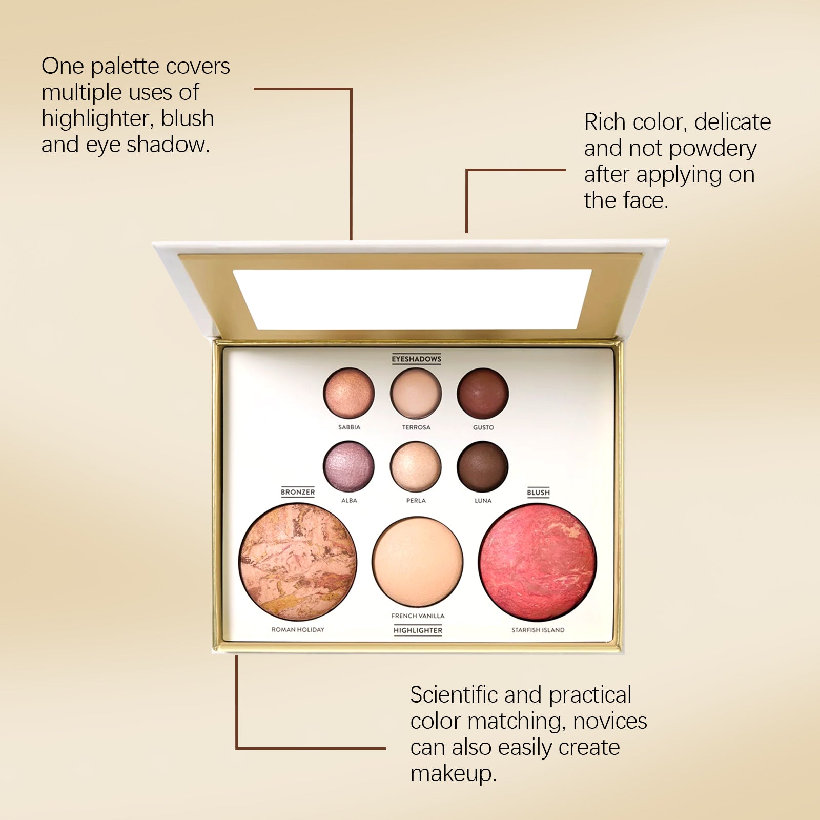 AMZ A Multi-Functional Makeup Palette