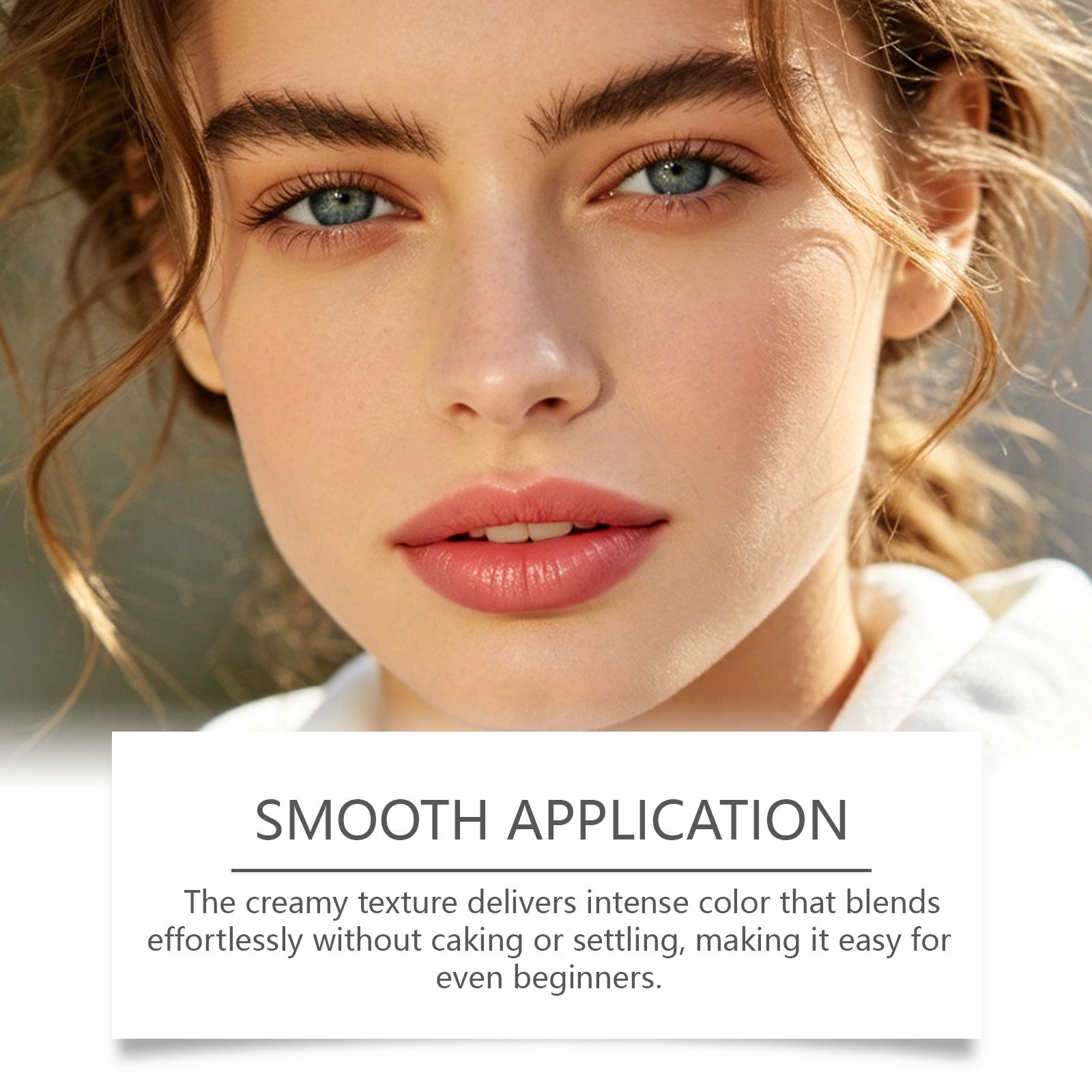 Zephoco Crystal Diamond Long-Wearing Lipstick (02#) Smooth And Fluid
