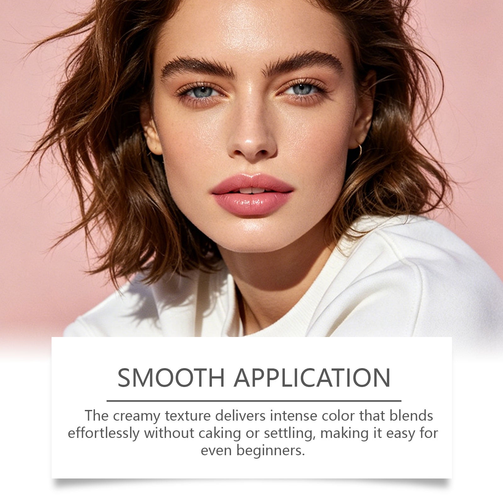 Zephoco Crystal Diamond Long-Wearing Lipstick (05#) Smooth And Fluid