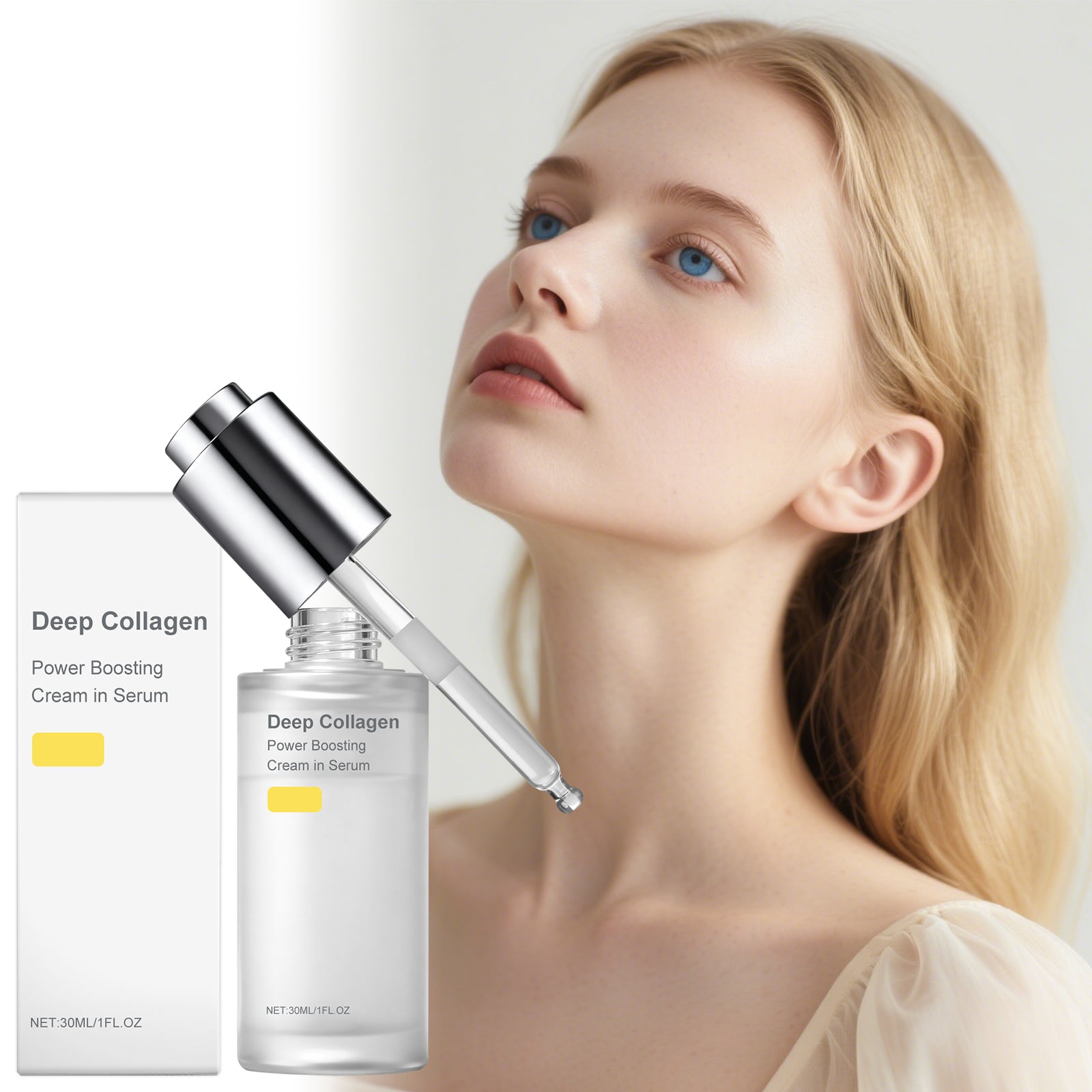 AMZ Collagen Moisturizing Essence Nourishes And Hydrates The Facial Skin