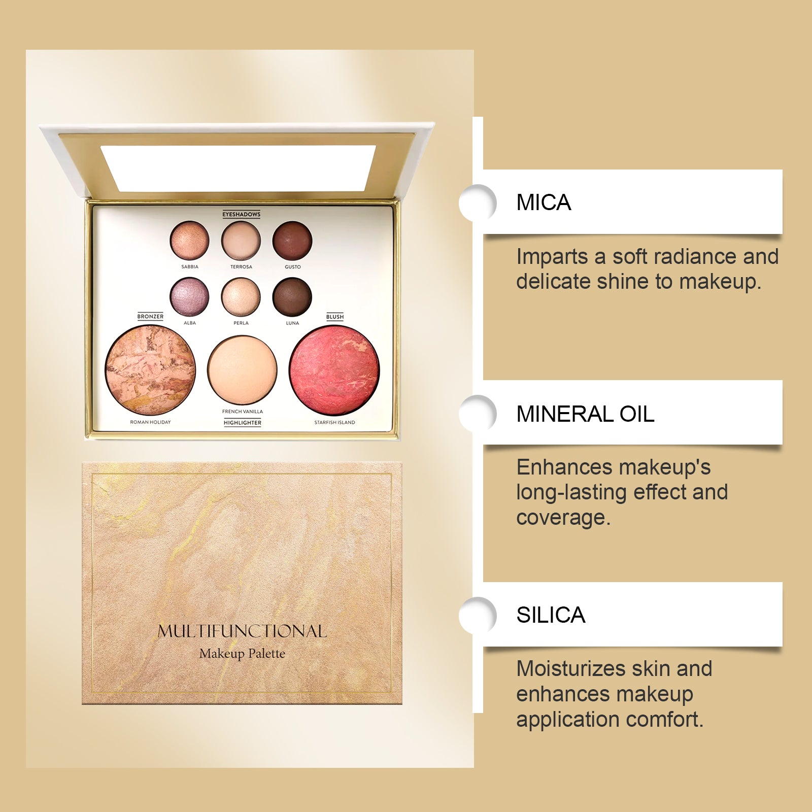 AMZ A Multi-Functional Makeup Palette