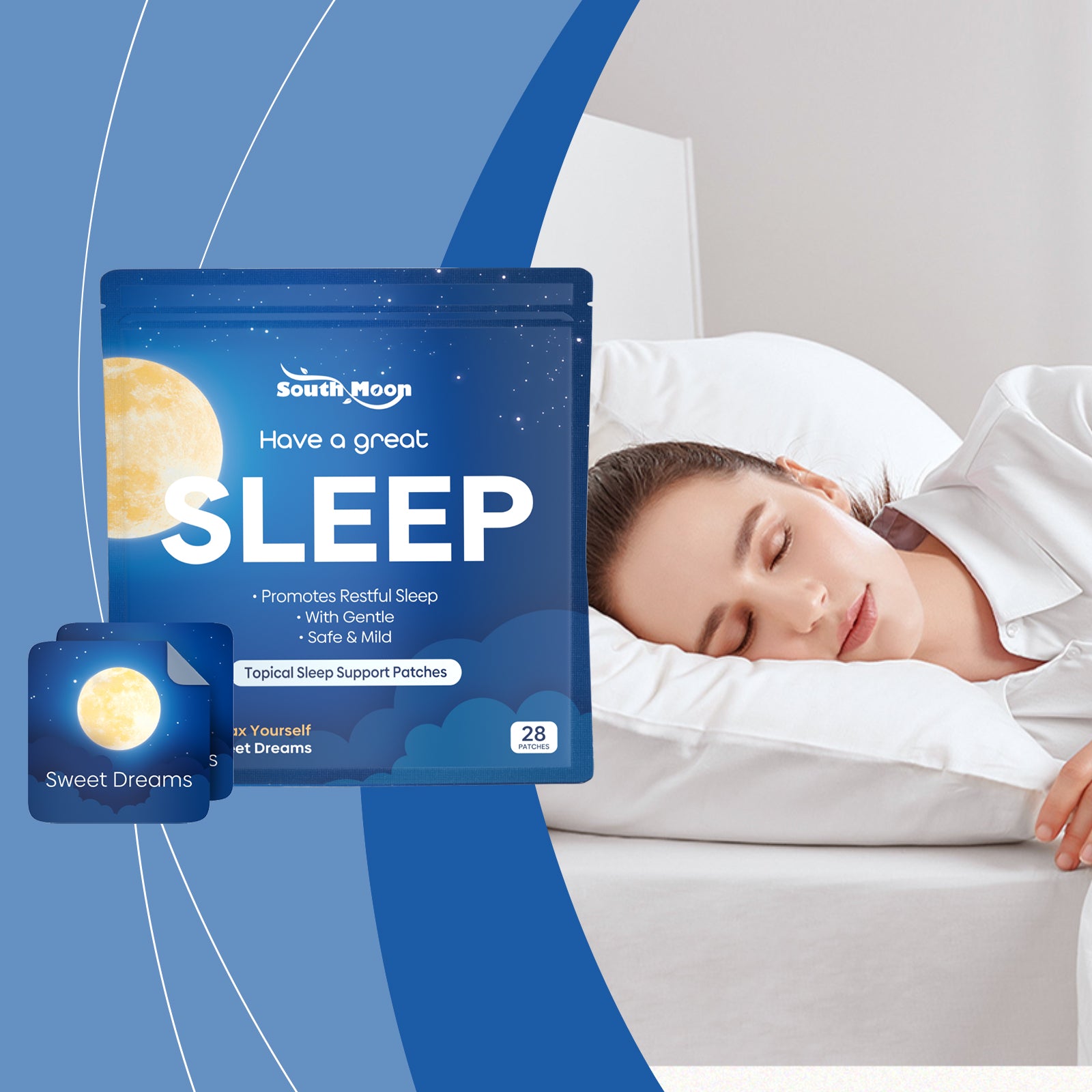 South Moon Sleep Care Patch: A Portable Patch For Daily Care