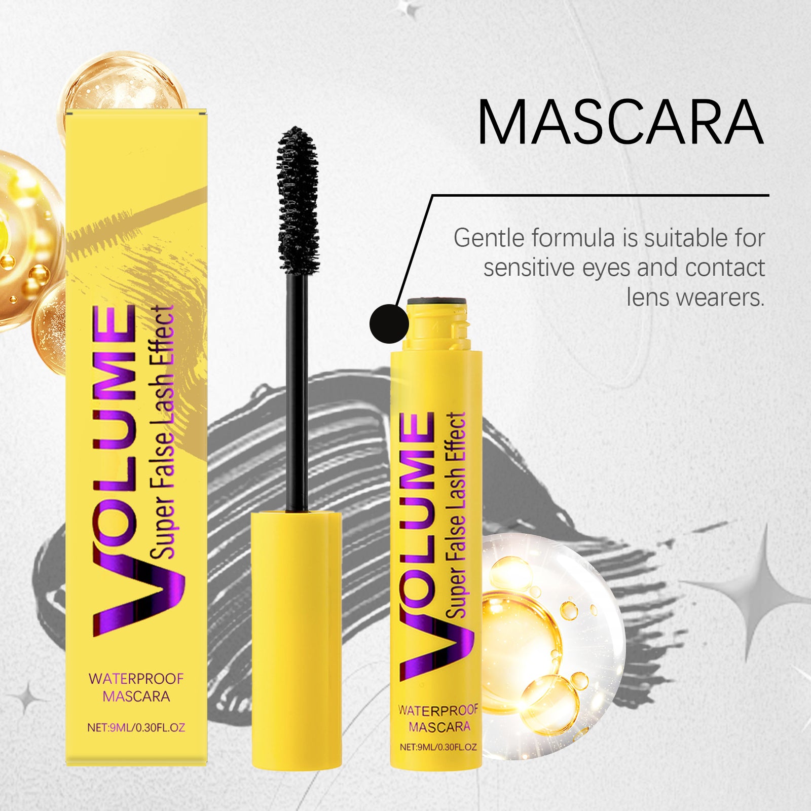 AMZ Mascara Takes Care Of The Base Of Eyelashes Naturally And Lastingly