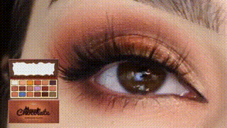 Zephoco Chocolate-Style Eyeshadow Palette