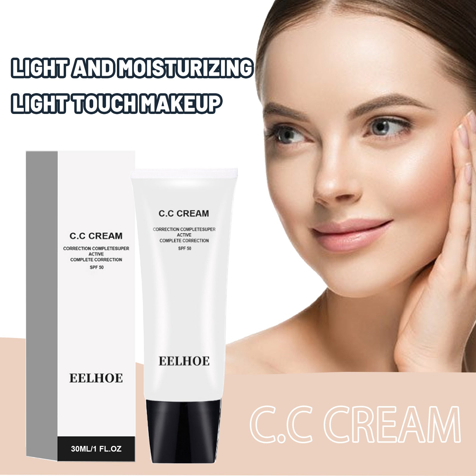 EELHOE Pre-Primerm, Primer Moisturize Skin Concealer Lighten Skin Tone Soft