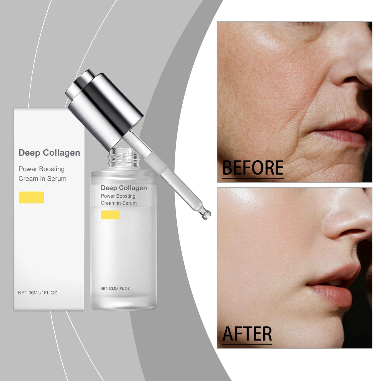 AMZ Collagen Moisturizing Essence Nourishes And Hydrates The Facial Skin