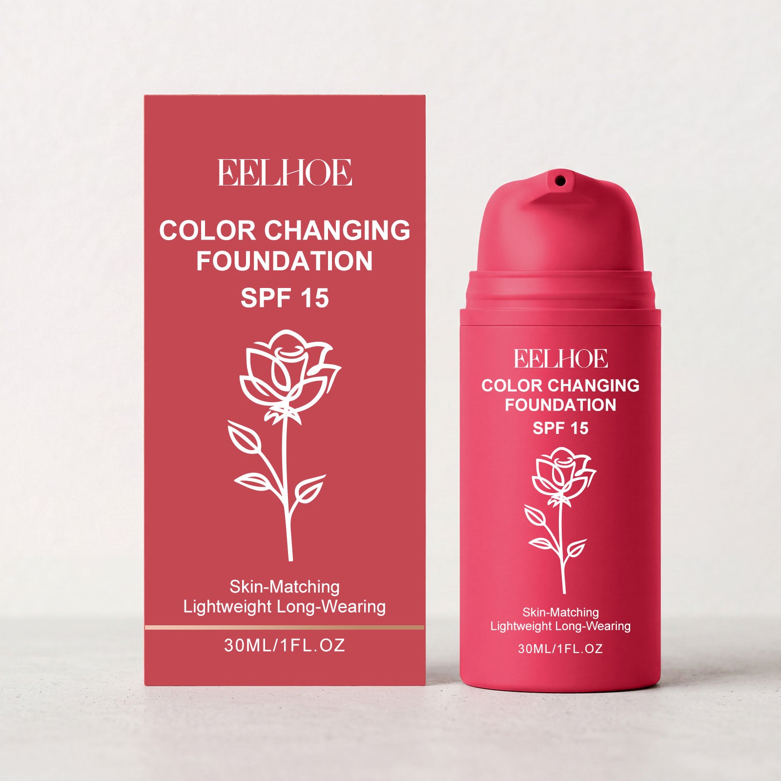 EELHOE Warm Temperature Color Blending Foundation (Natural Shade)
