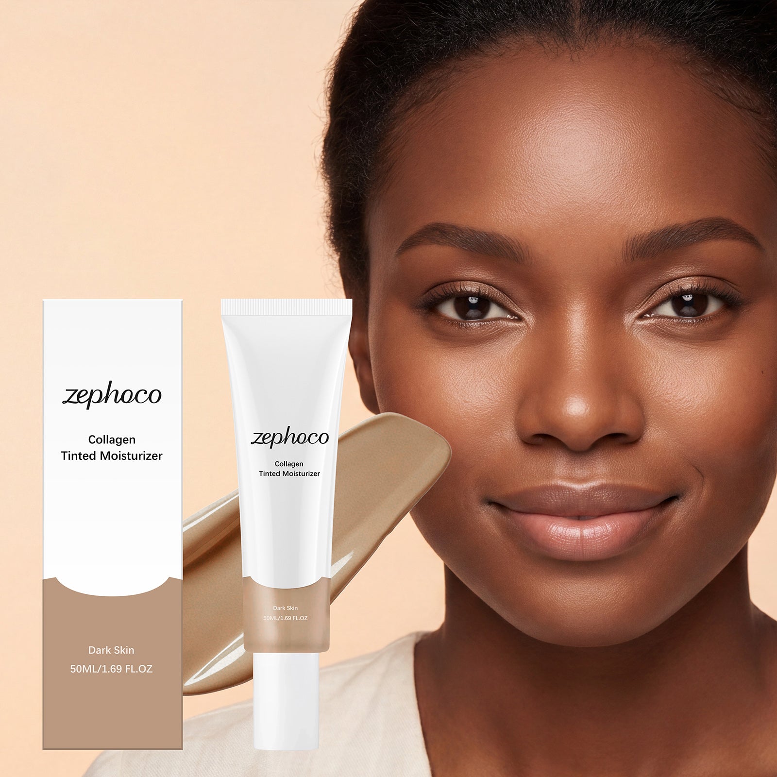 Zephoco Moisturizing And Hydrating Cream (Dark Skin Tone) Replenishing