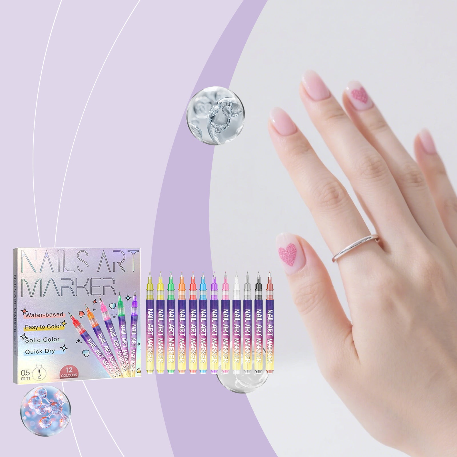 AMZ Diy Nail Art Painting Pen