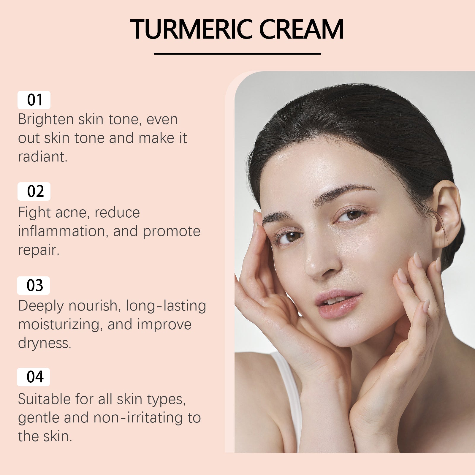 West & Month Turmeric Moisturizing Face Cream