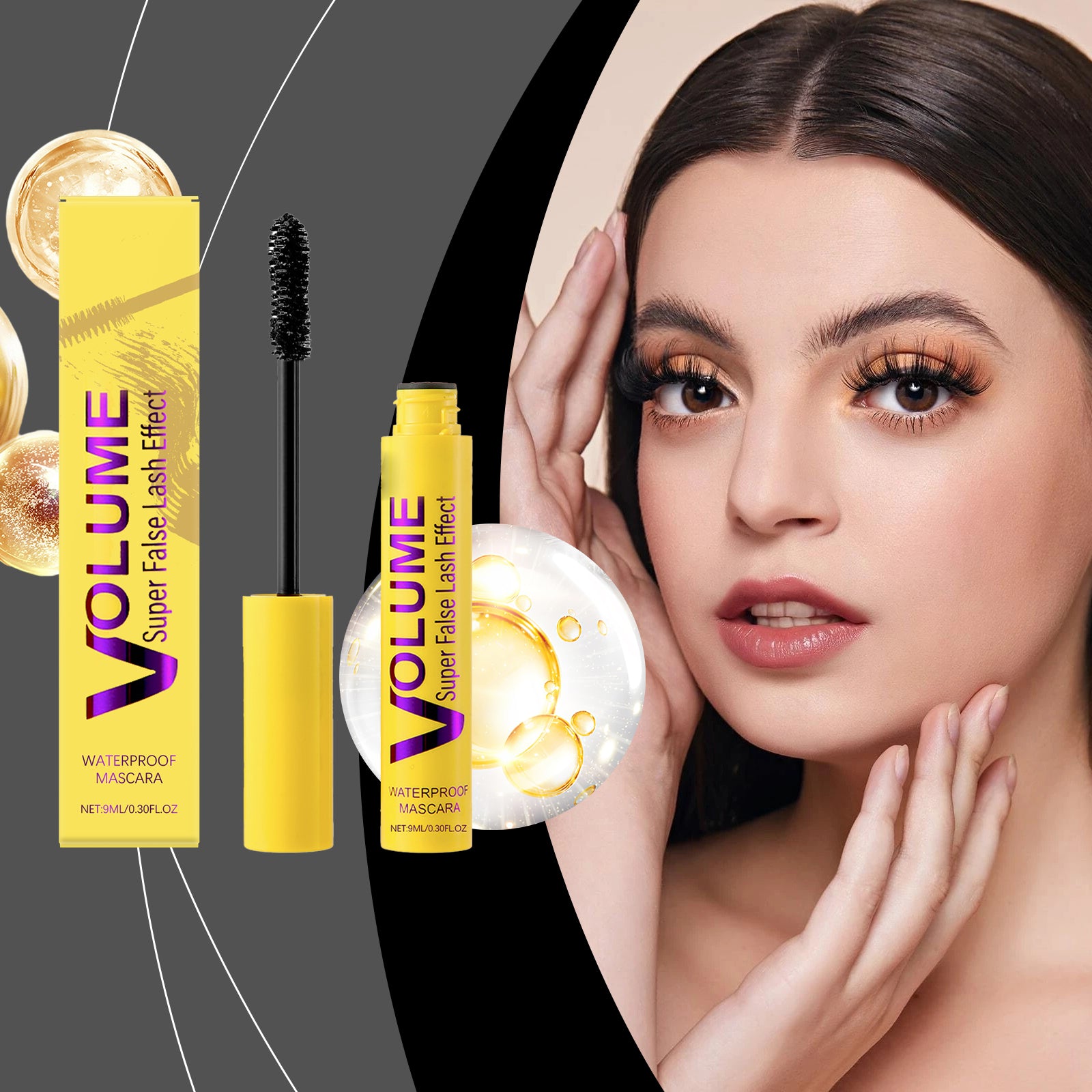 AMZ Mascara Takes Care Of The Base Of Eyelashes Naturally And Lastingly
