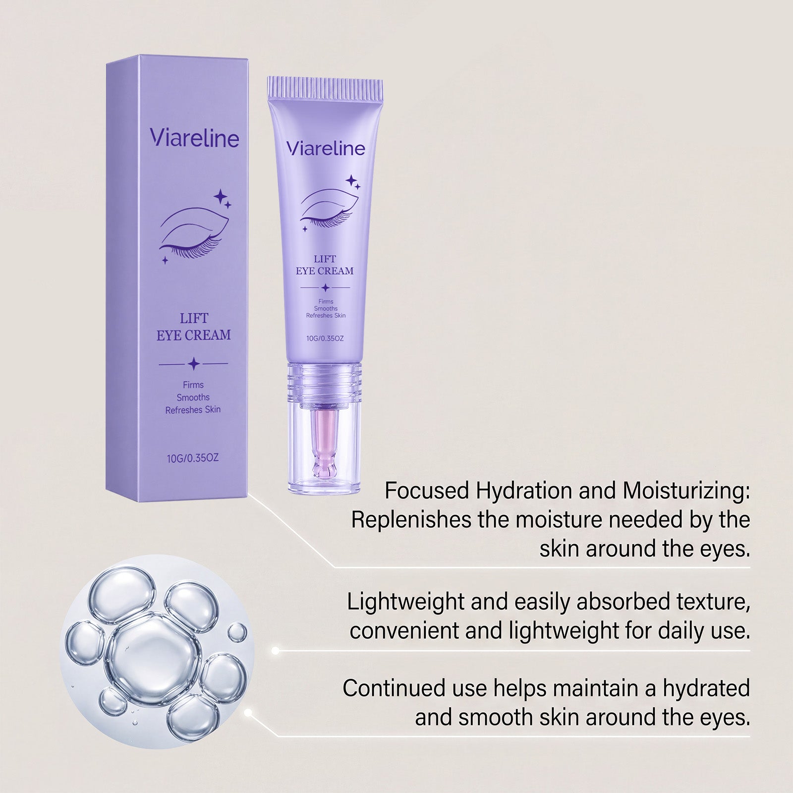 Viareline Collagen Moisturizing Eye Cream