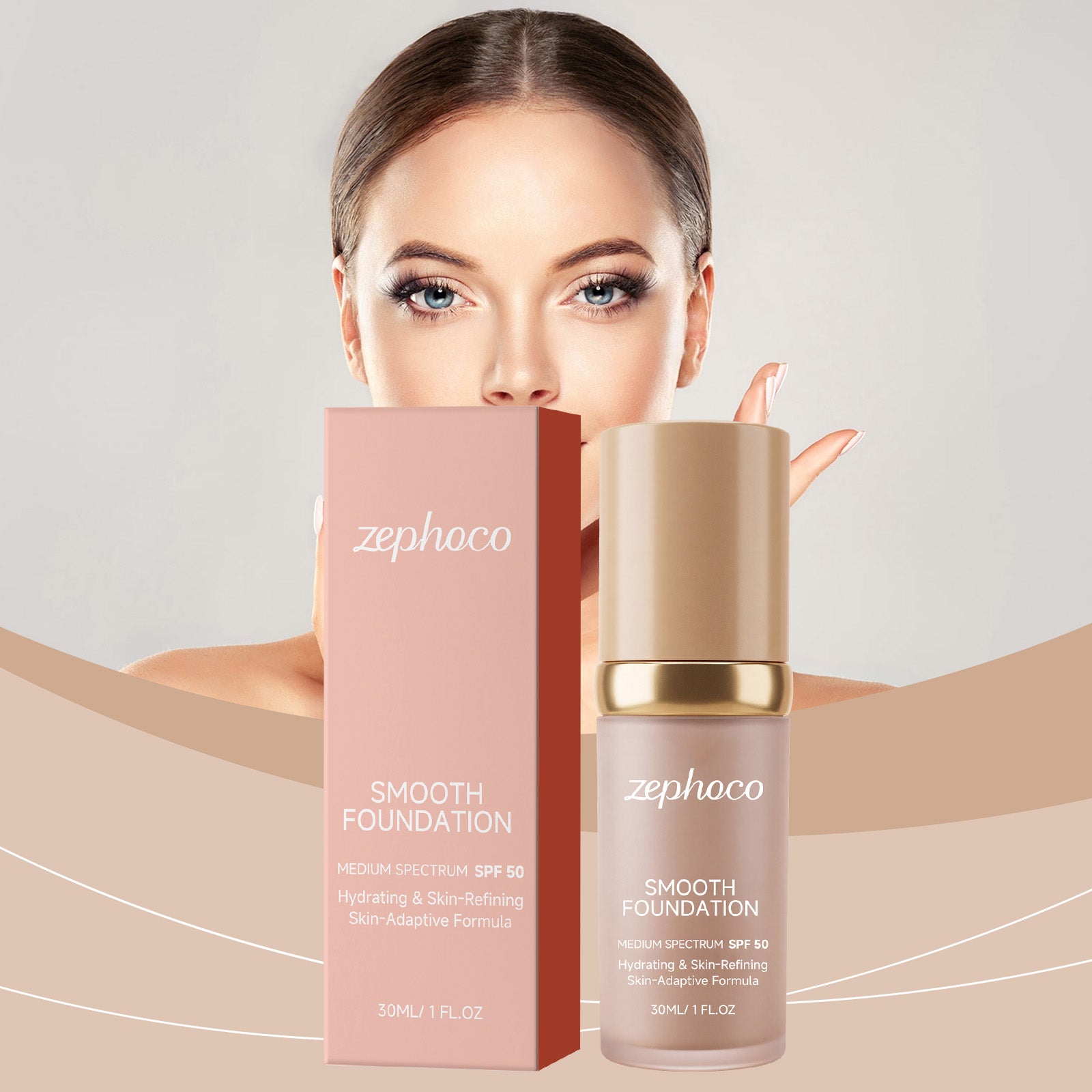 EELHOE Temperature-Protecting Foundation Liquid With A Hydrating And