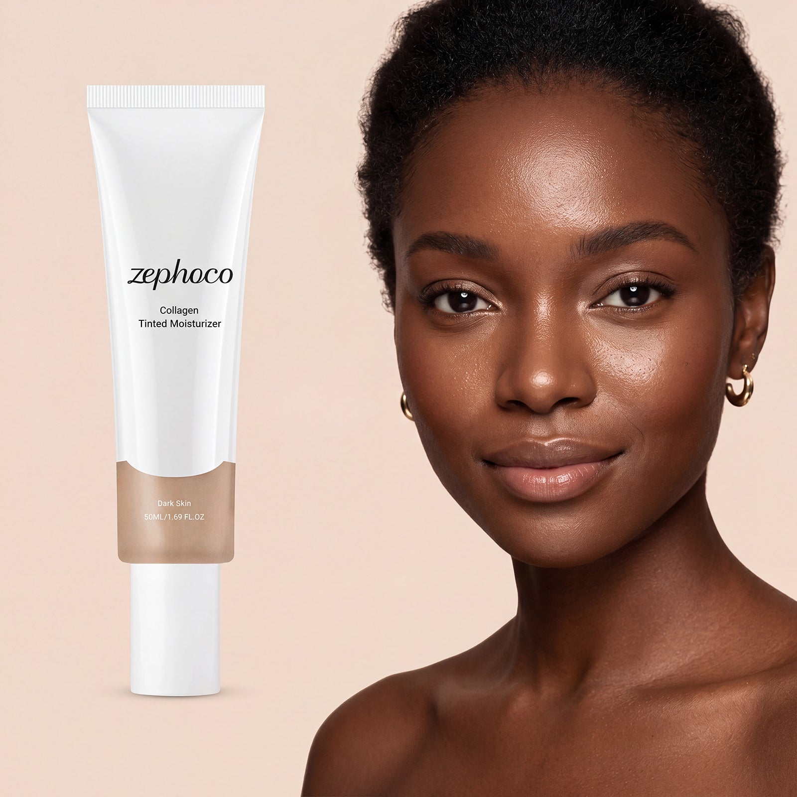 Zephoco Moisturizing And Hydrating Cream (Dark Skin Tone) Replenishing